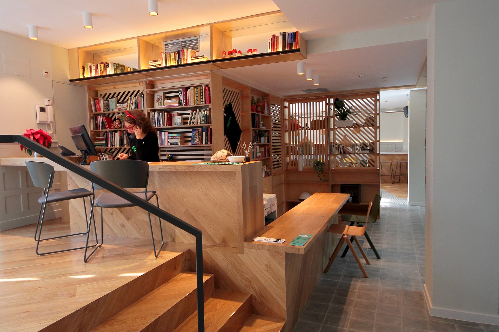 Complutum Hostel, Lobby