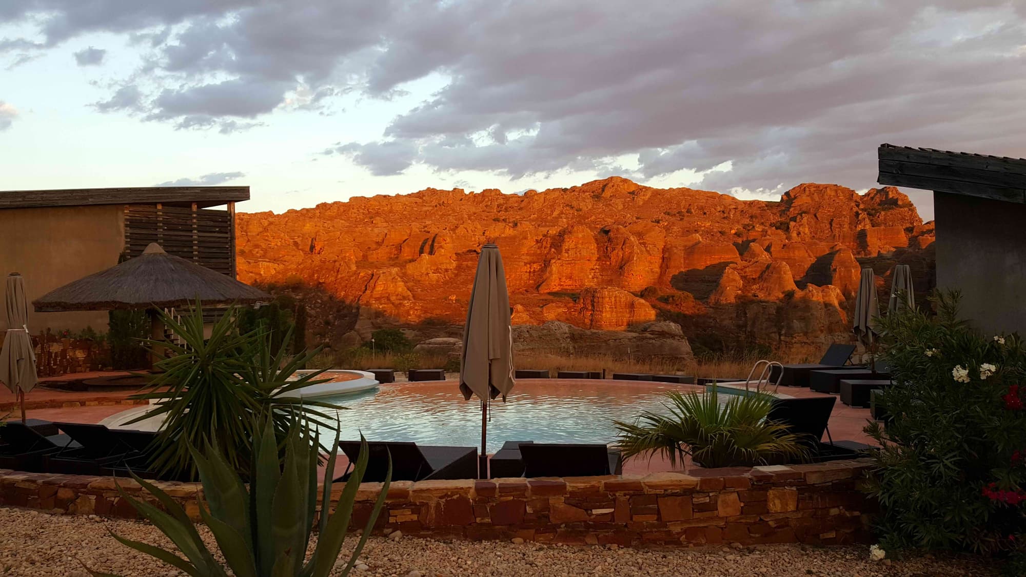 Isalo Rock Lodge, Lobby