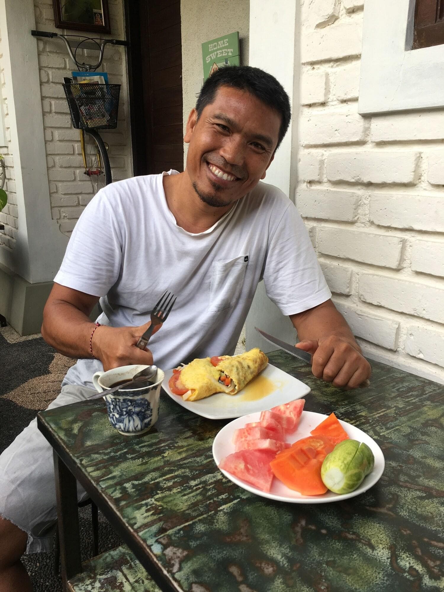 Gusti Homestay Bali, Restaurant