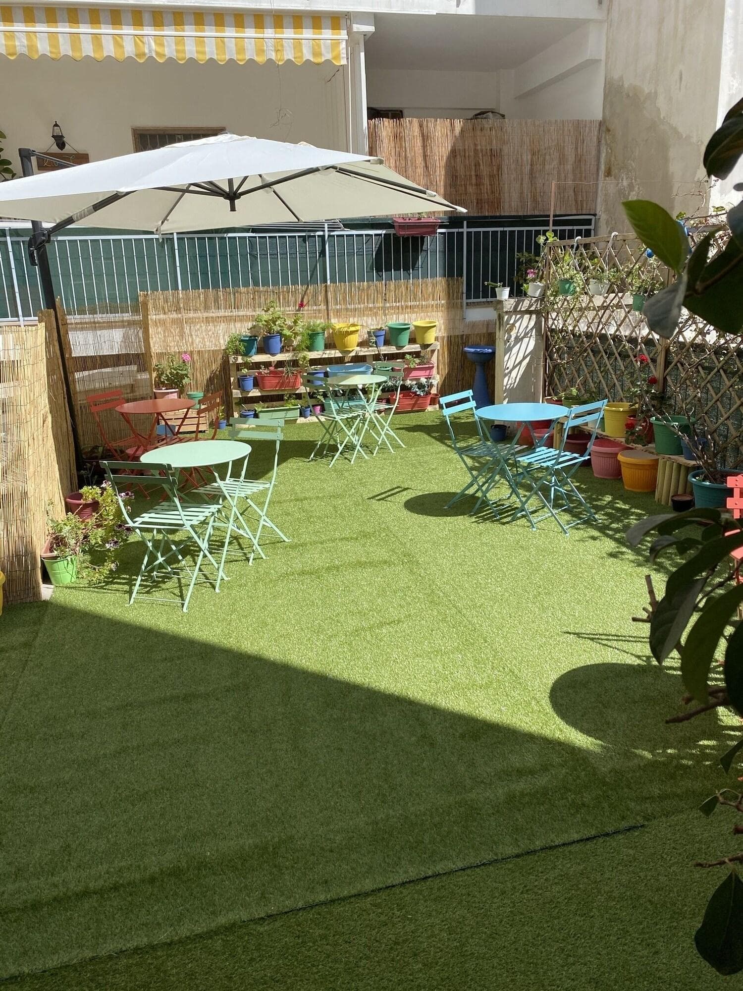 Olive Tree Hostel, Terrace