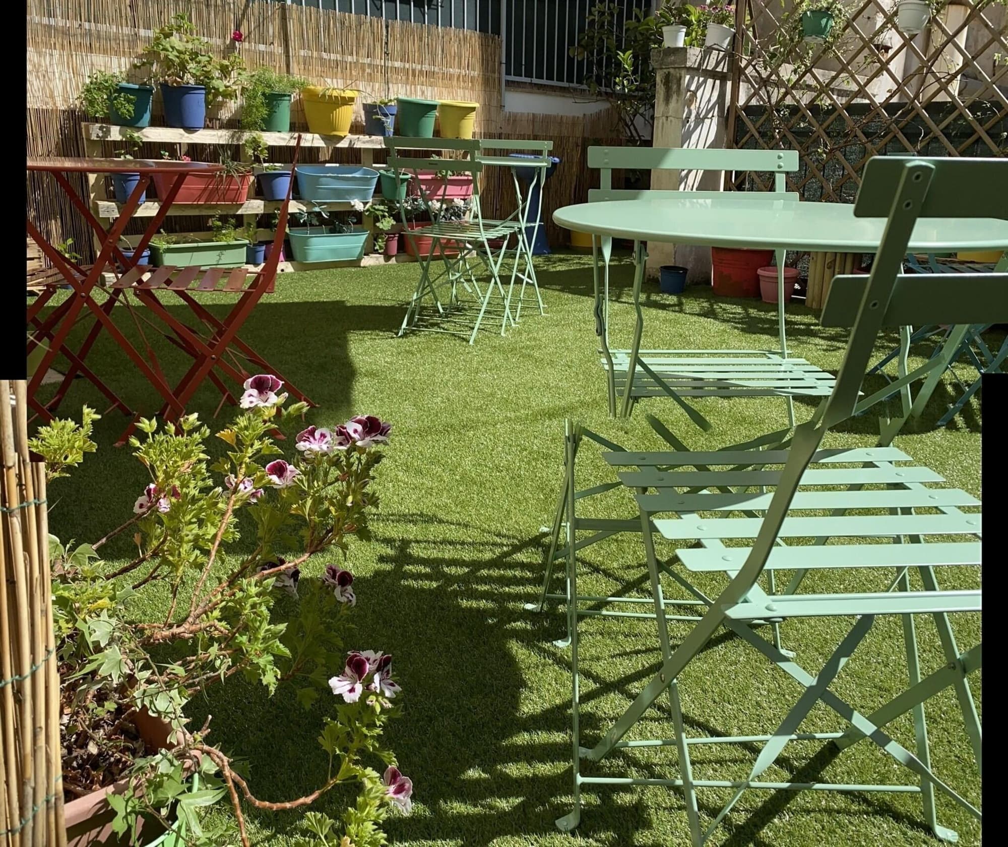 Olive Tree Hostel, Terrace