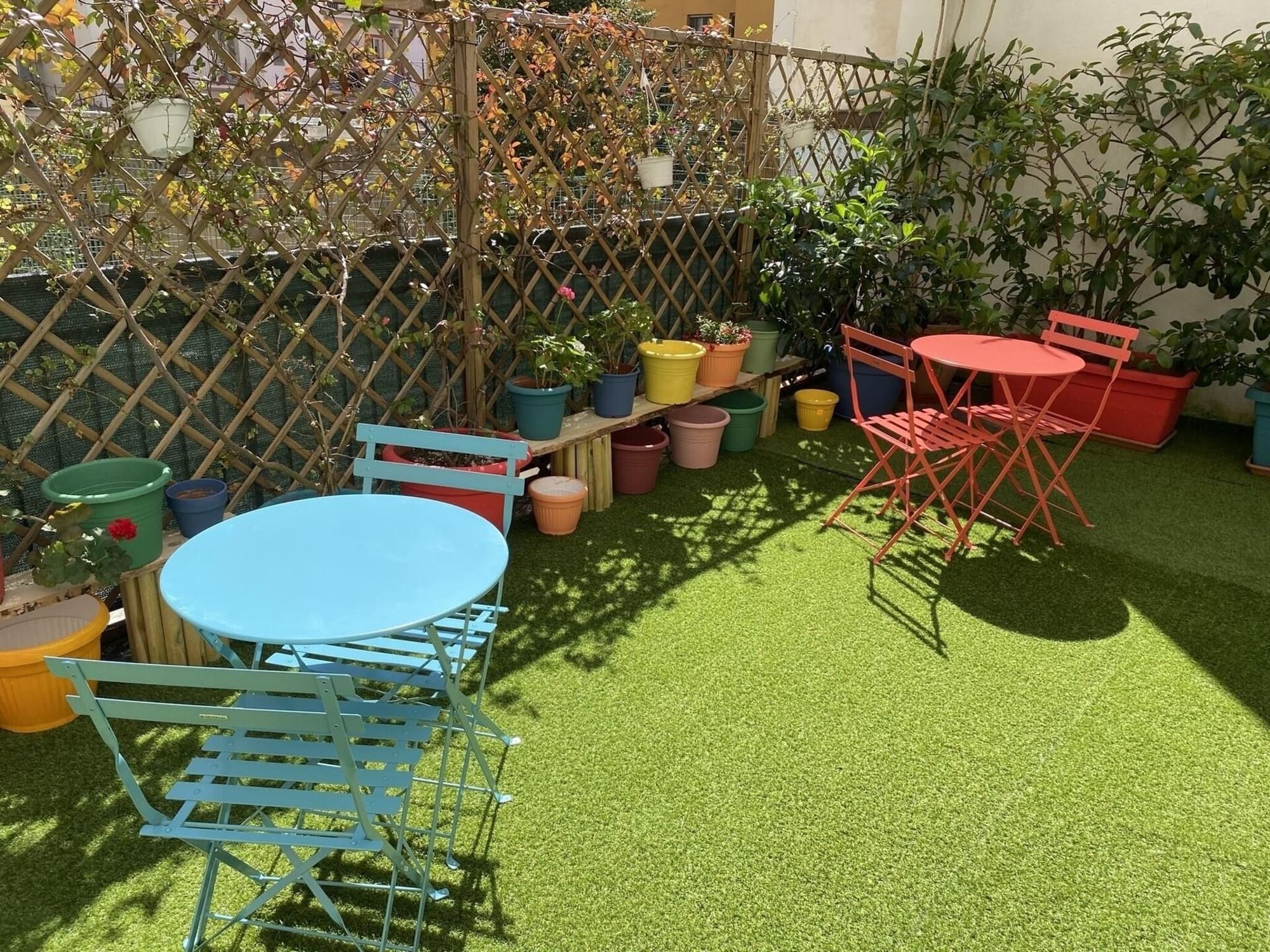 Olive Tree Hostel, Terrace