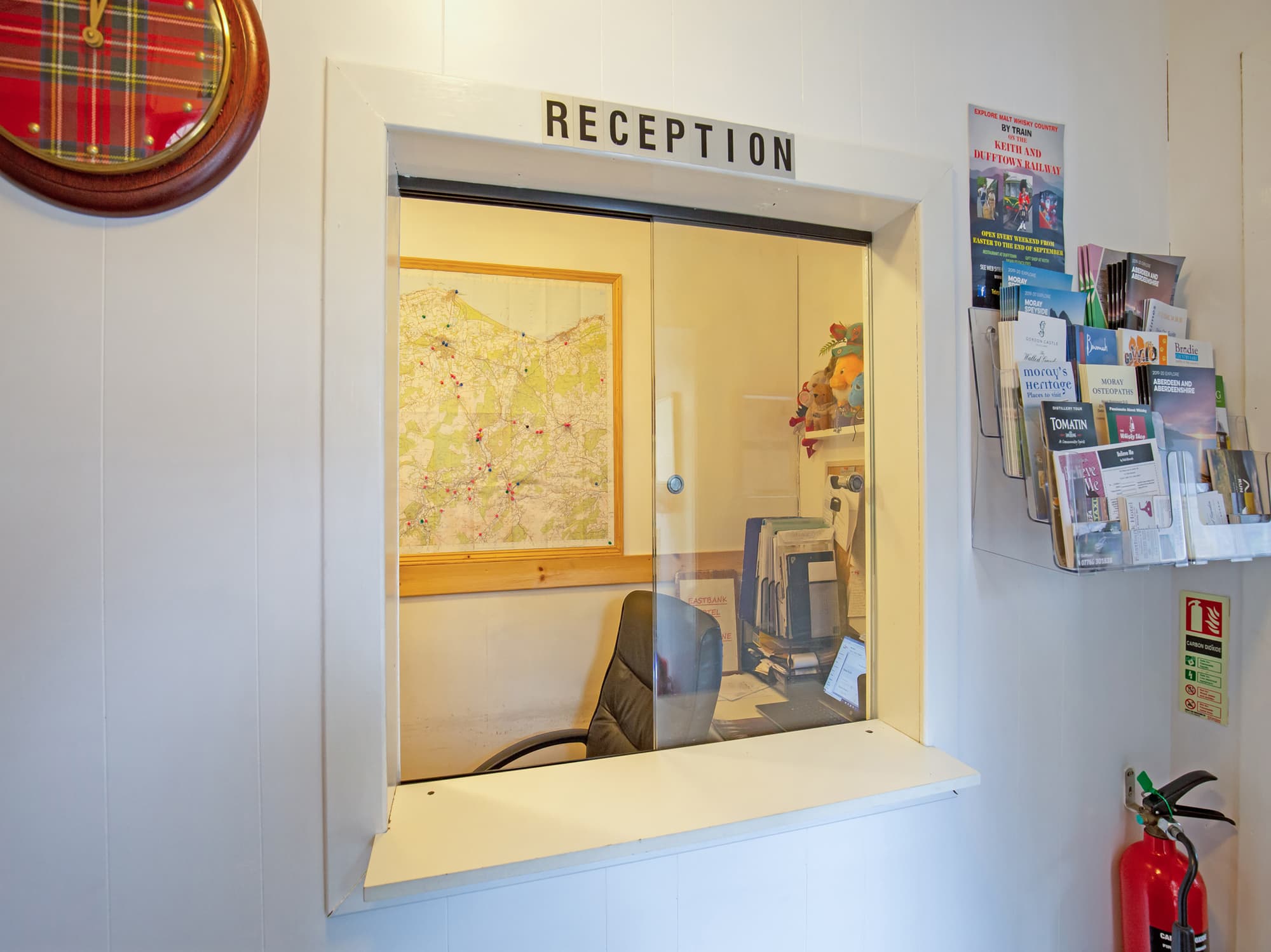 OYO Eastbank Hotel, Speyside Scotland, Lobby