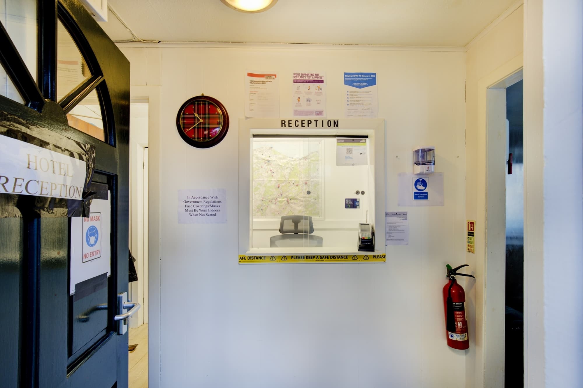 OYO Eastbank Hotel, Speyside Scotland, Lobby