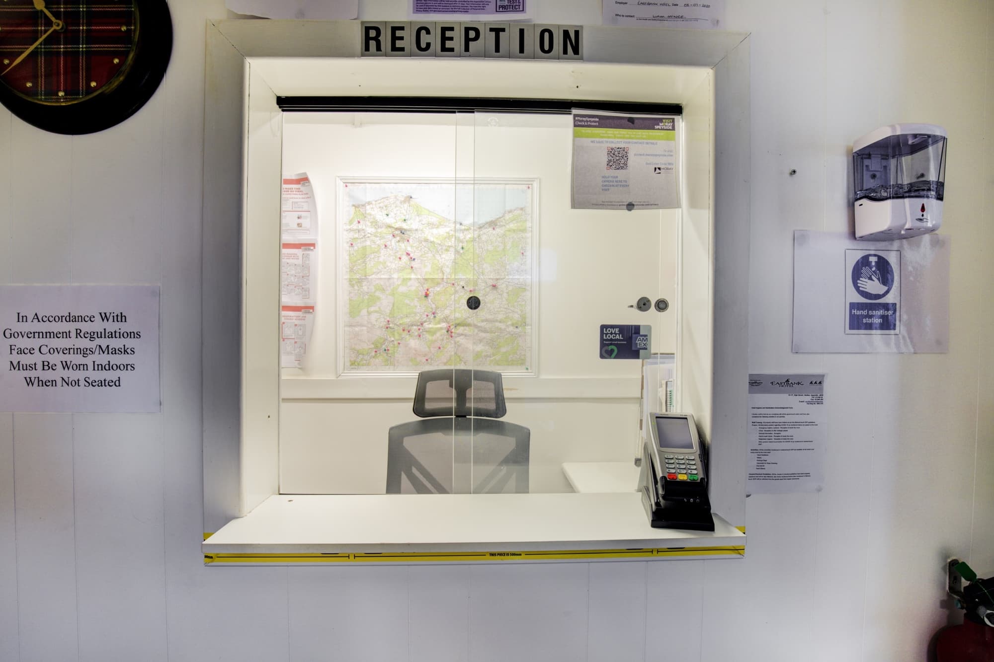 OYO Eastbank Hotel, Speyside Scotland, Lobby