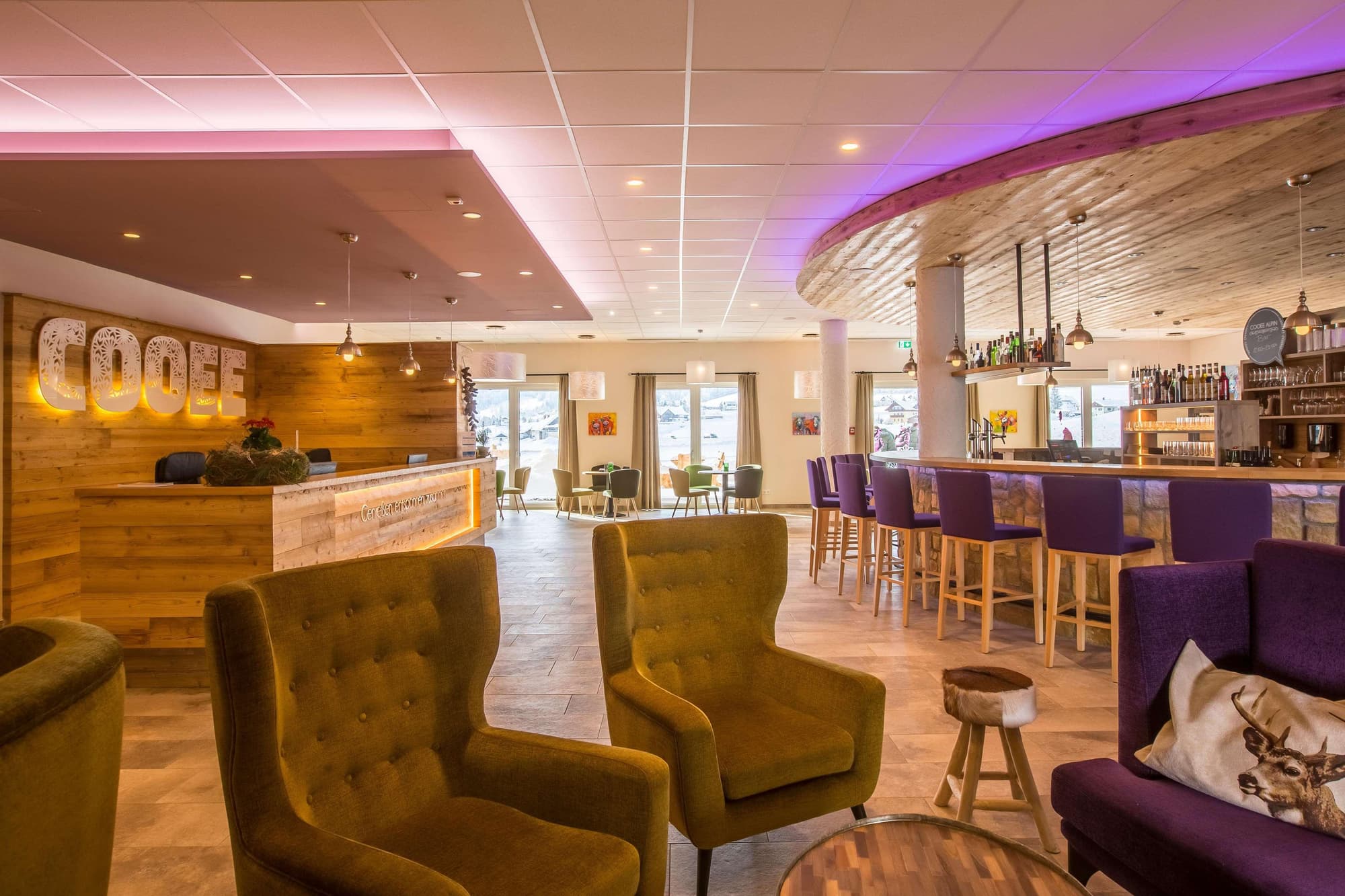Cooee Alpin Hotel Dachstein, Lobby