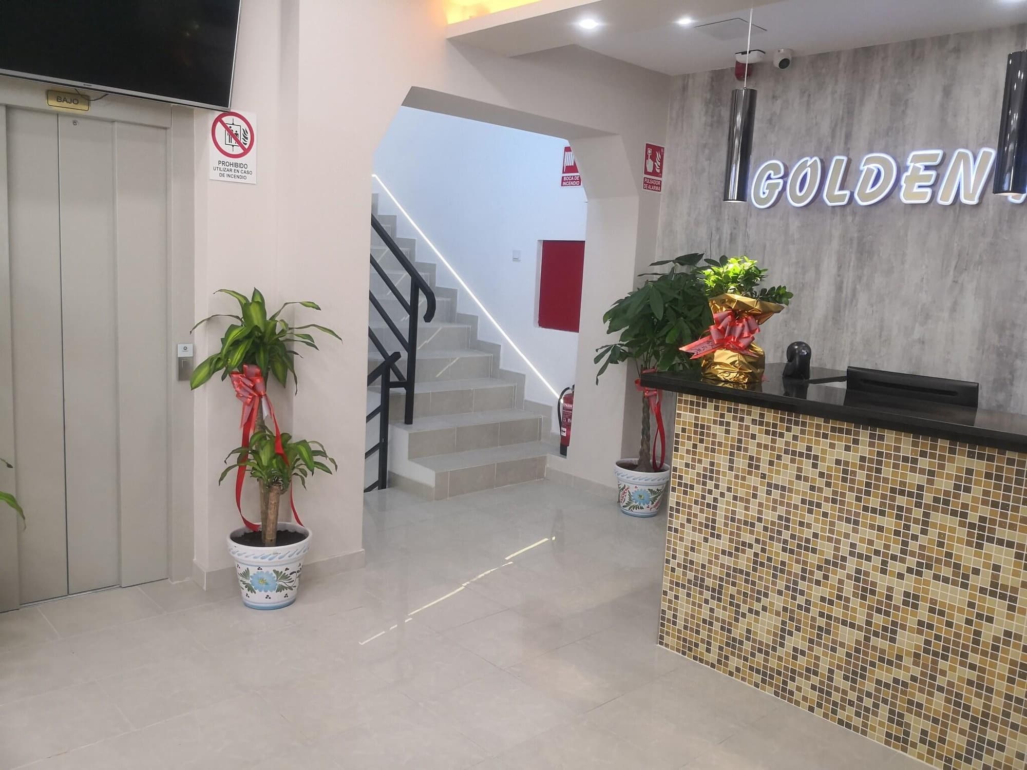 Hostal Golden Alcalá, Lobby