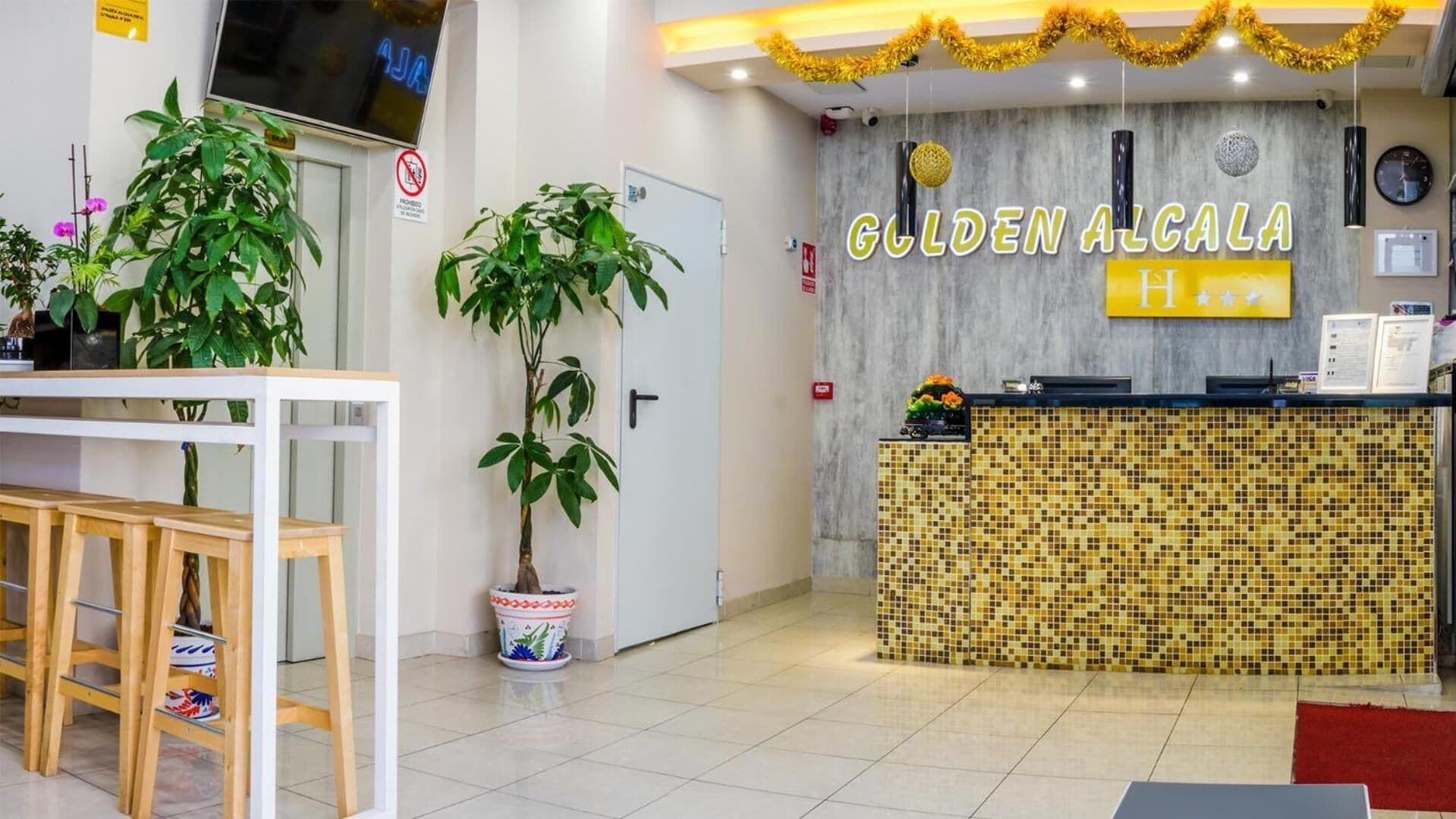 Hostal Golden Alcalá, Lobby