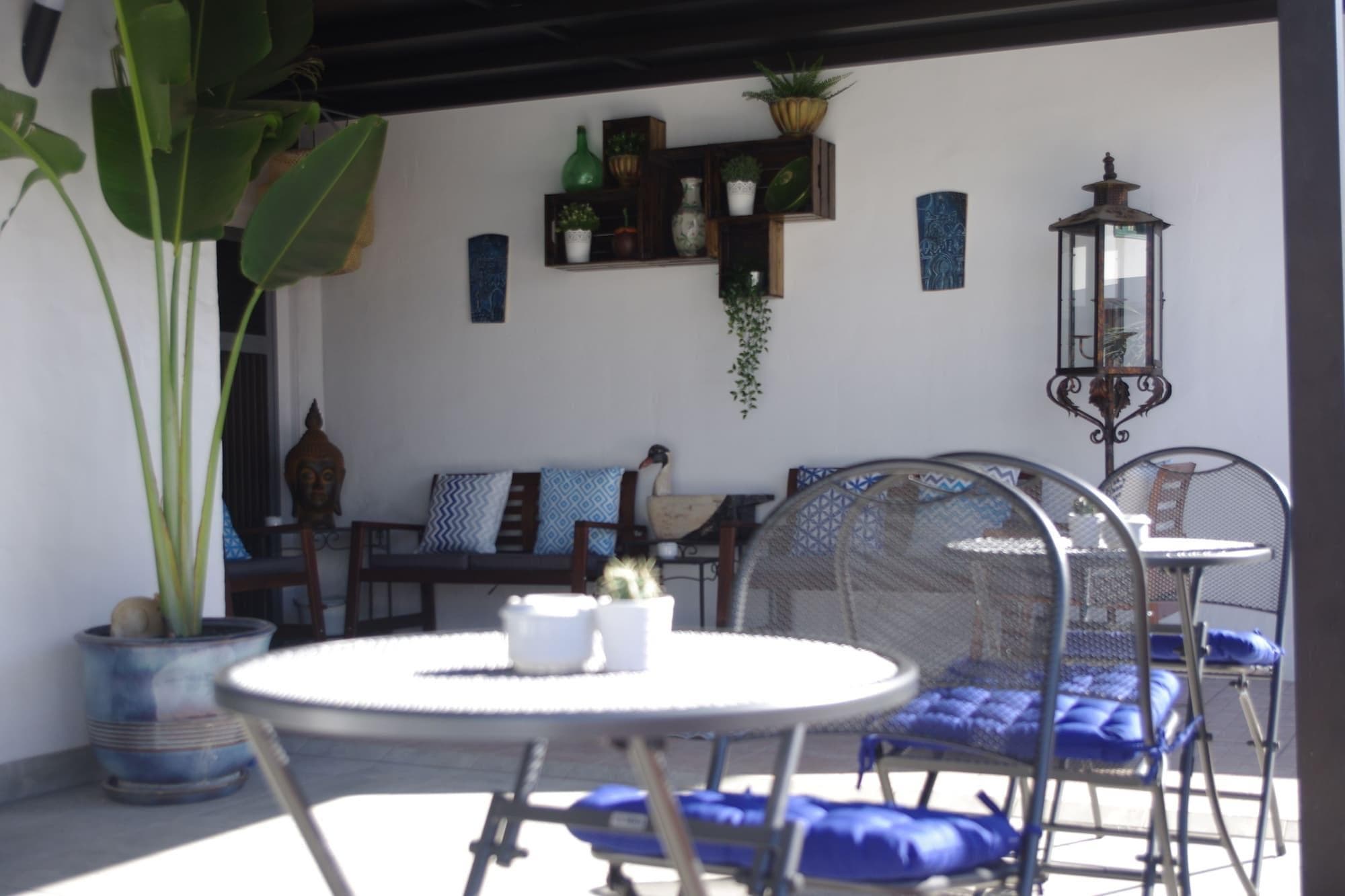 Magma Rooms, Terrace