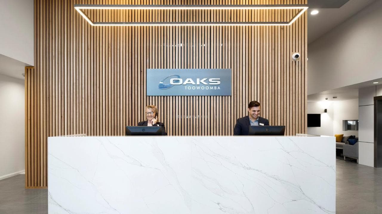 Oaks Toowoomba Hotel, Lobby