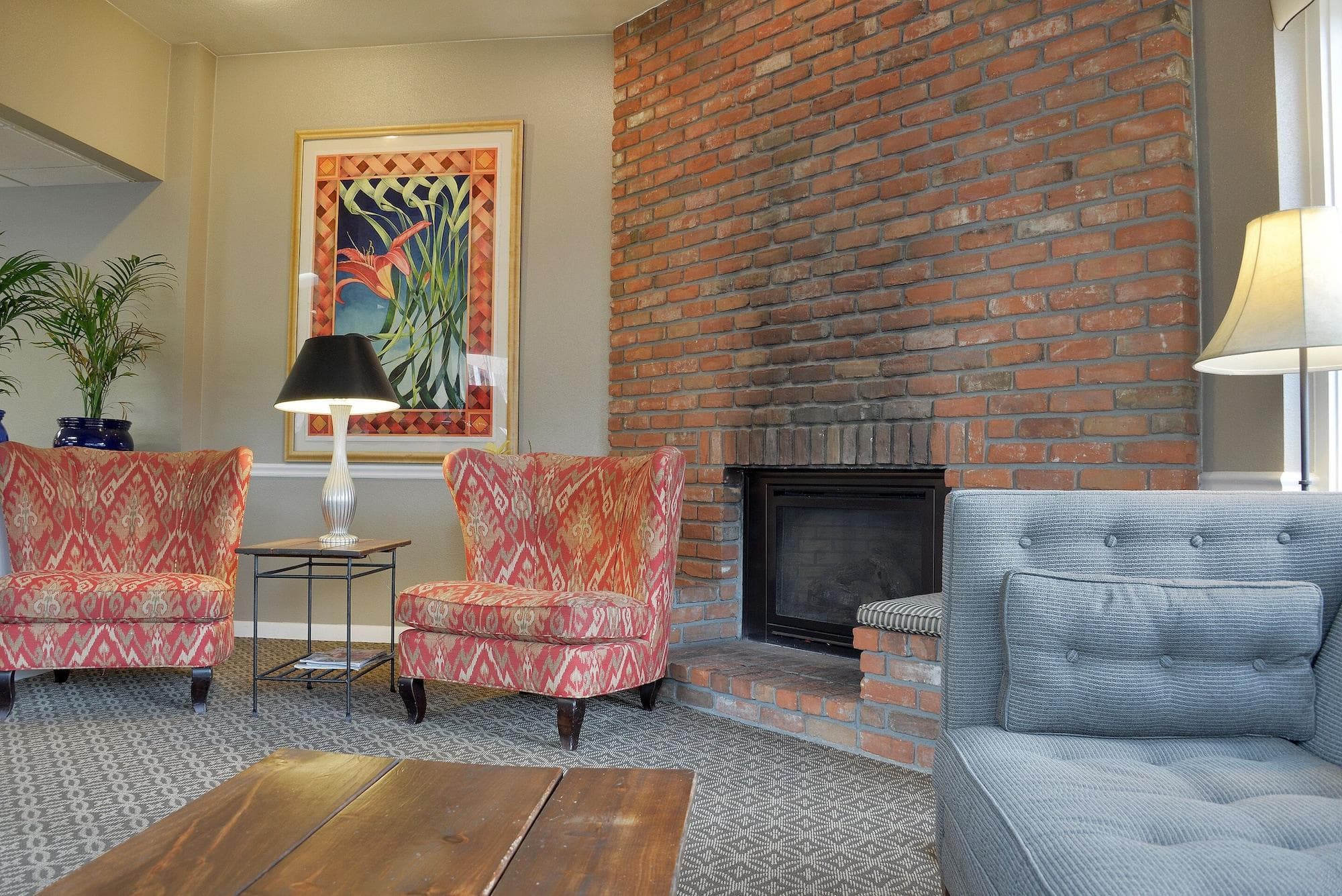 Riversage Billings Inn, Lobby