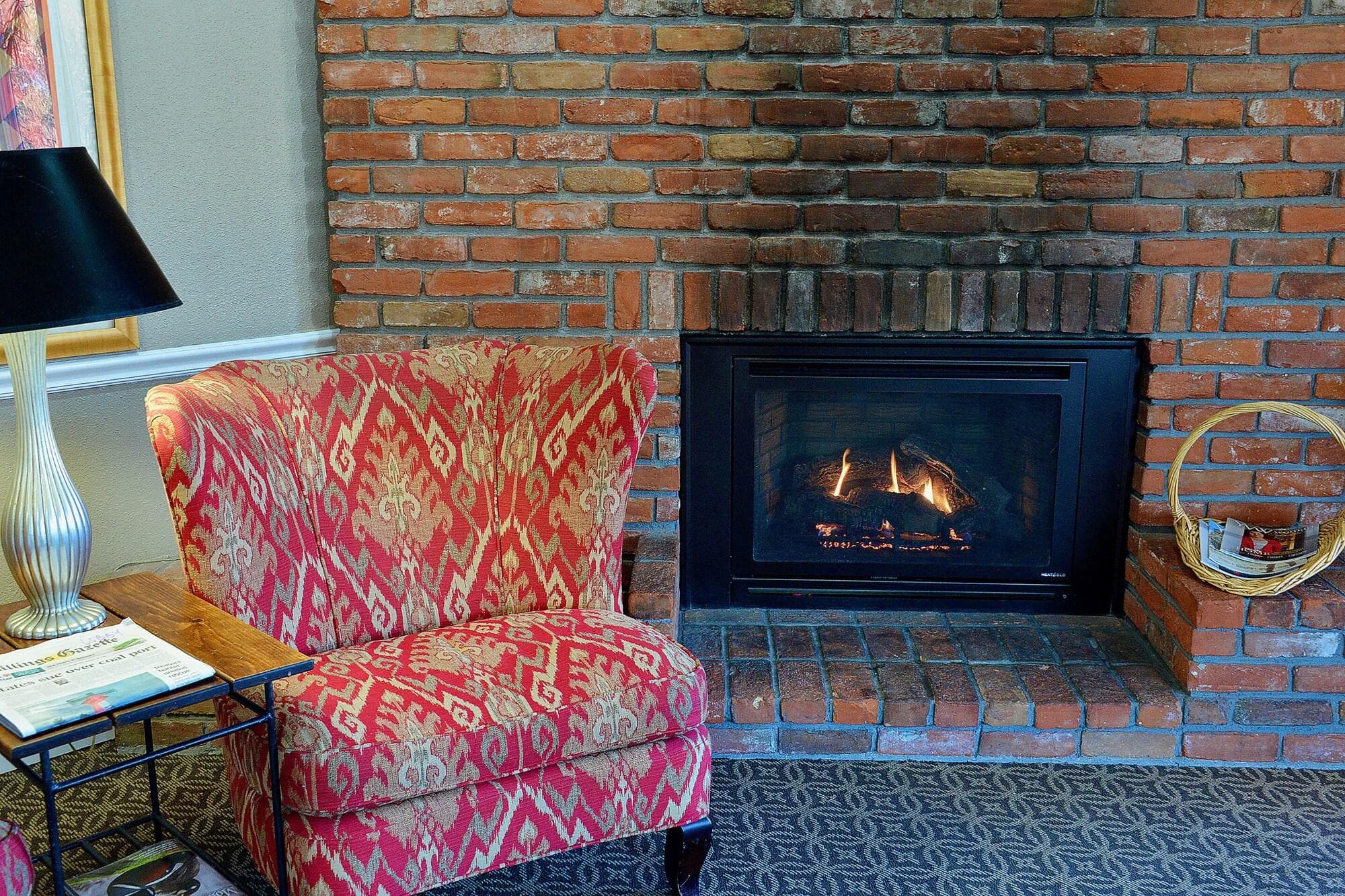 Riversage Billings Inn, Lobby