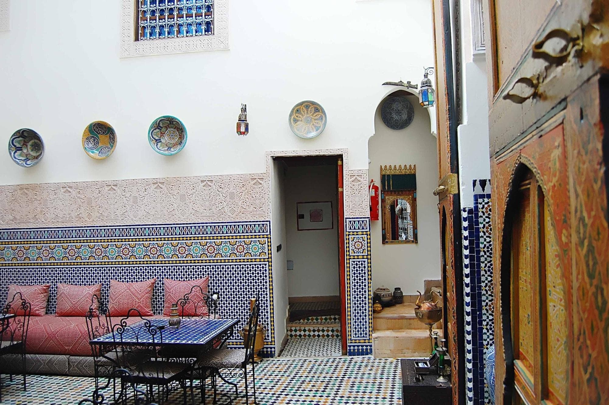 Riad Fes Aicha, Lobby