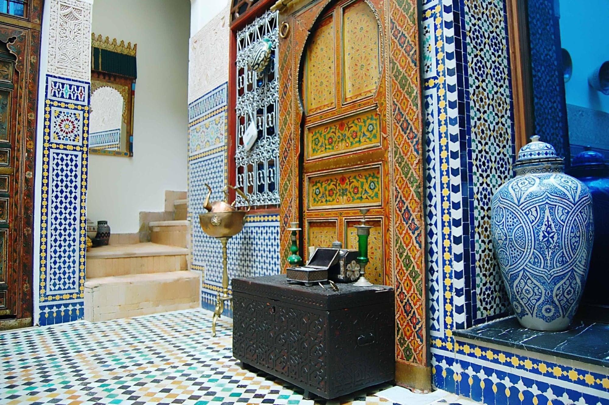 Riad Fes Aicha, Lobby