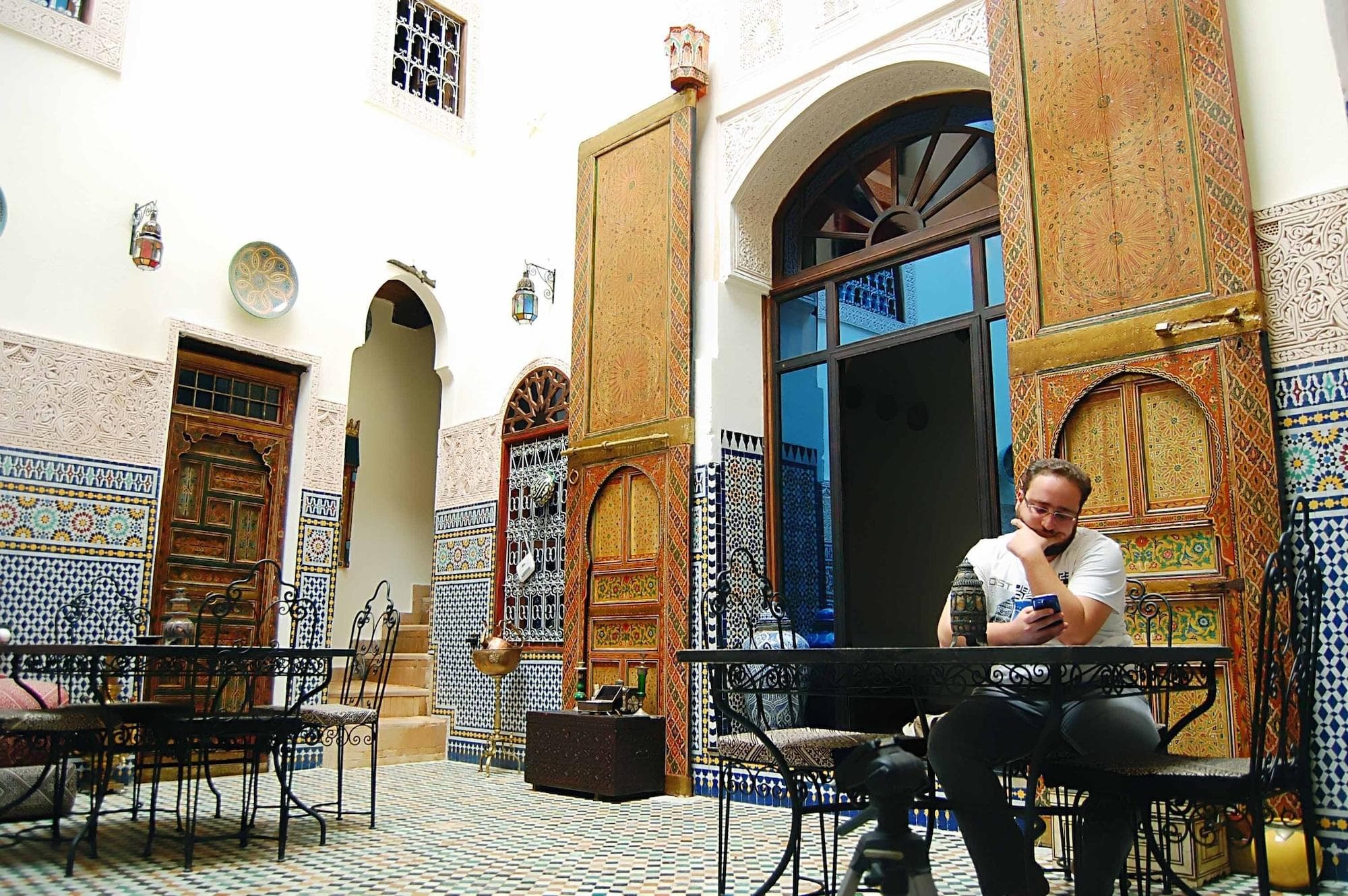 Riad Fes Aicha, Lobby