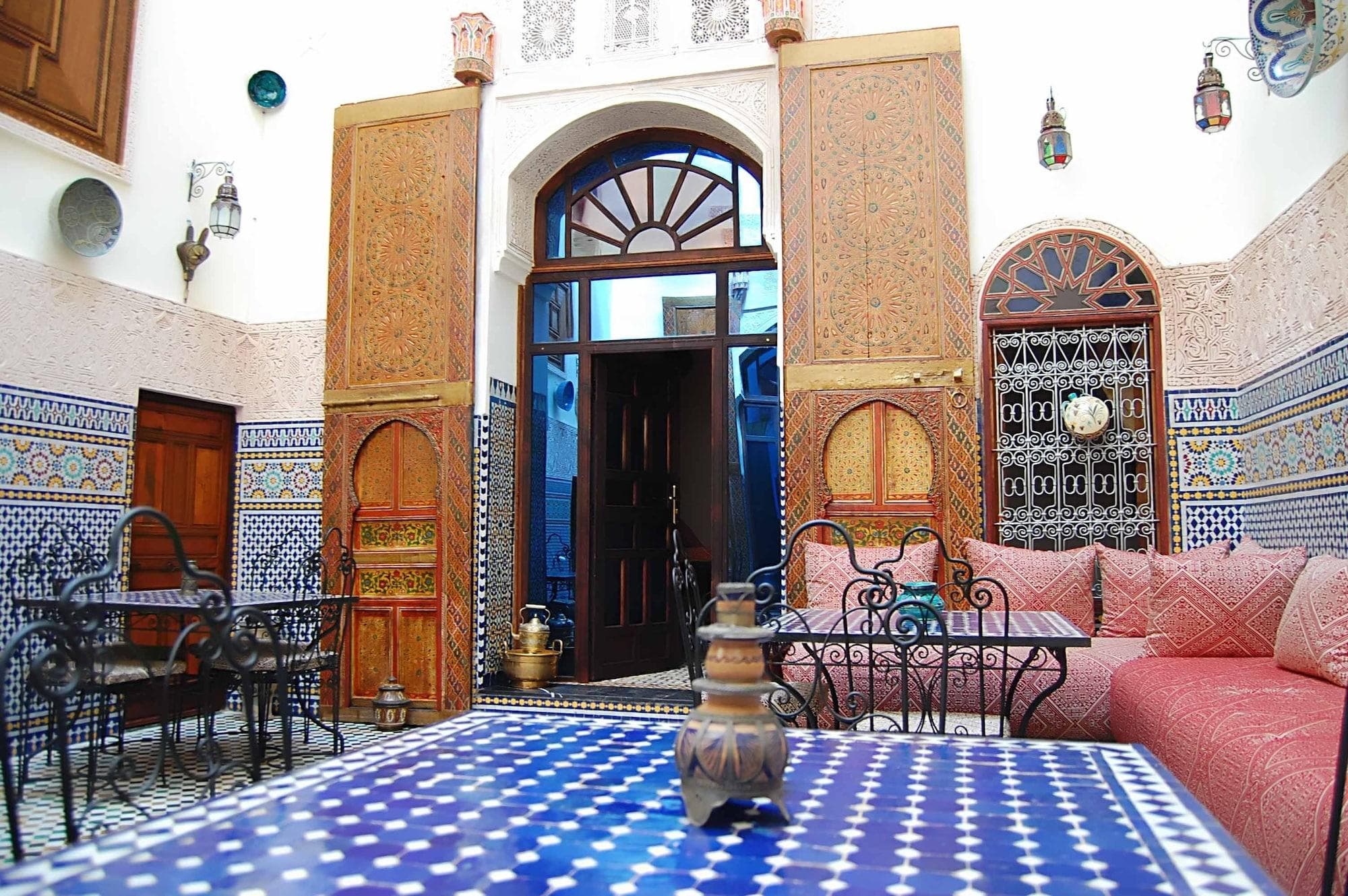Riad Fes Aicha, Lobby
