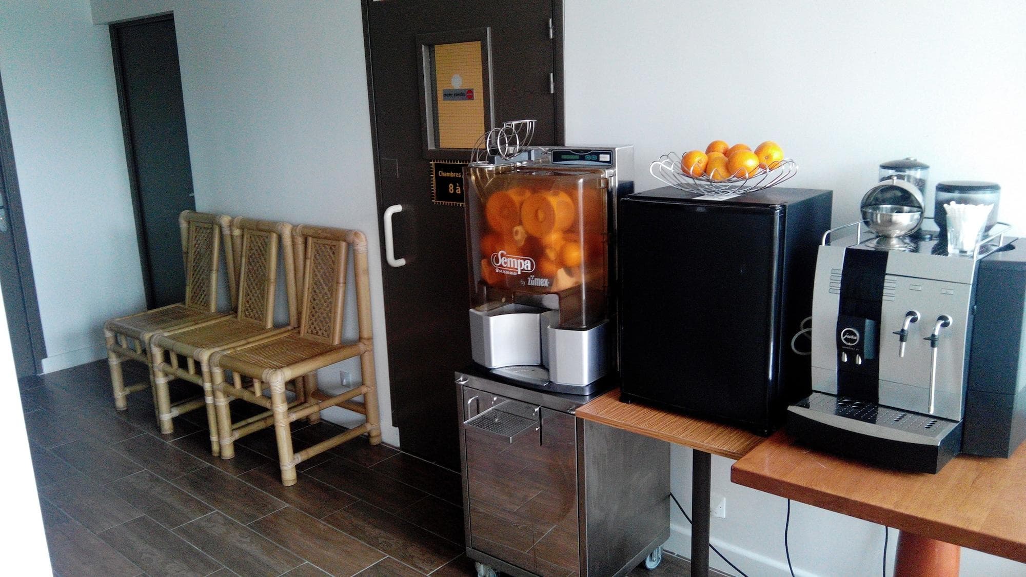 Green Hôtels Eco Fleury, Restaurant