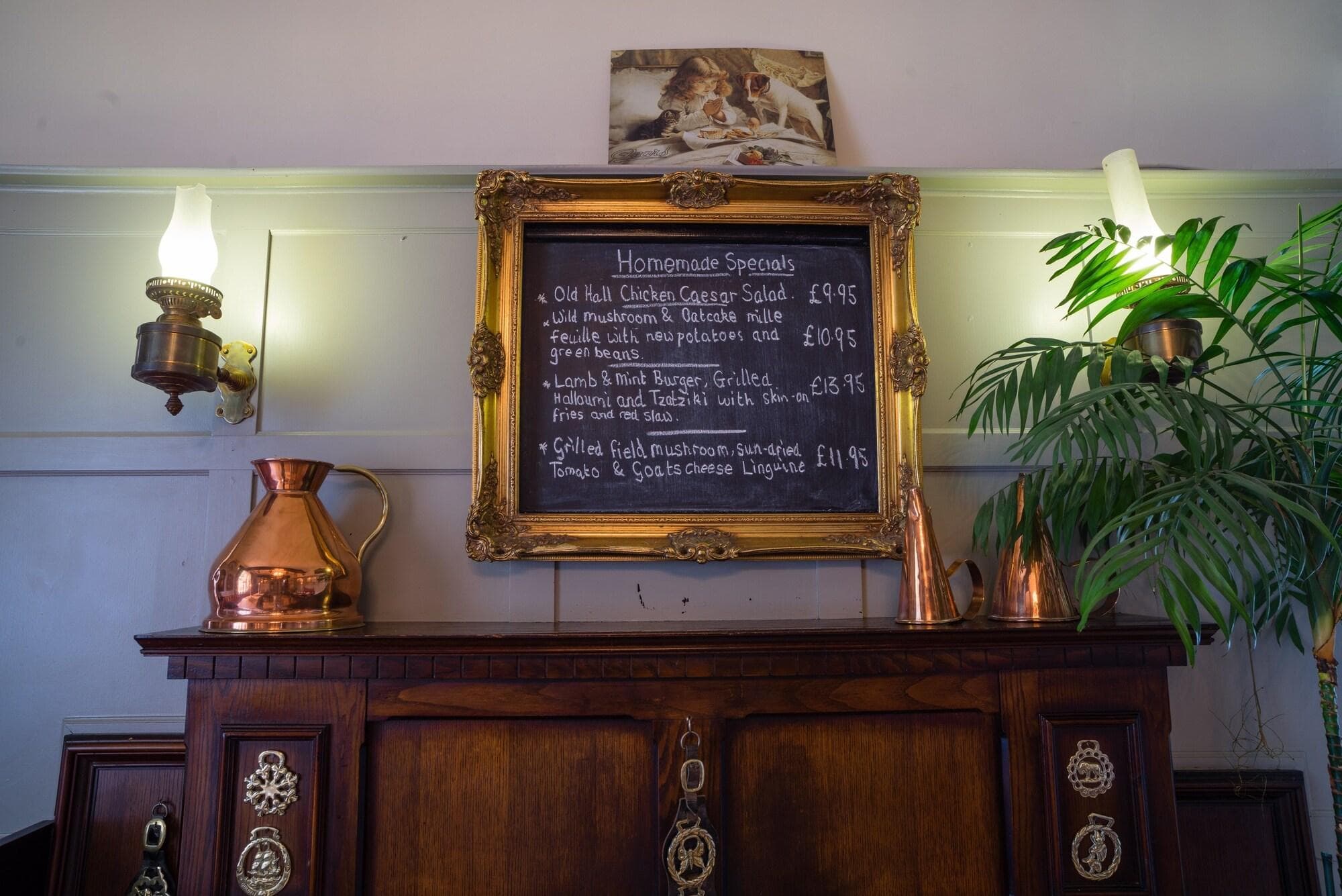 The Old Hall Hotel, Restaurant