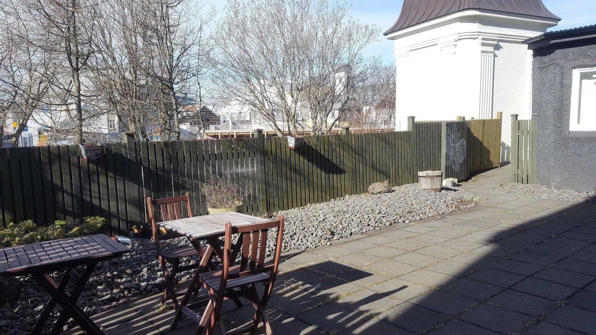 Central Guesthouse Reykjavik, Terrace