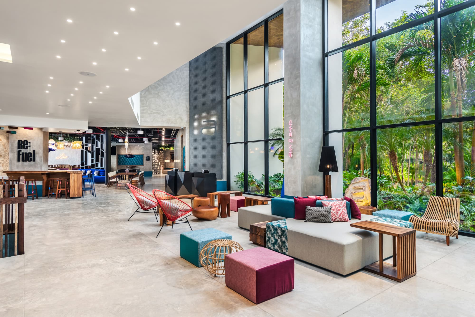 Aloft Tulum, Lobby