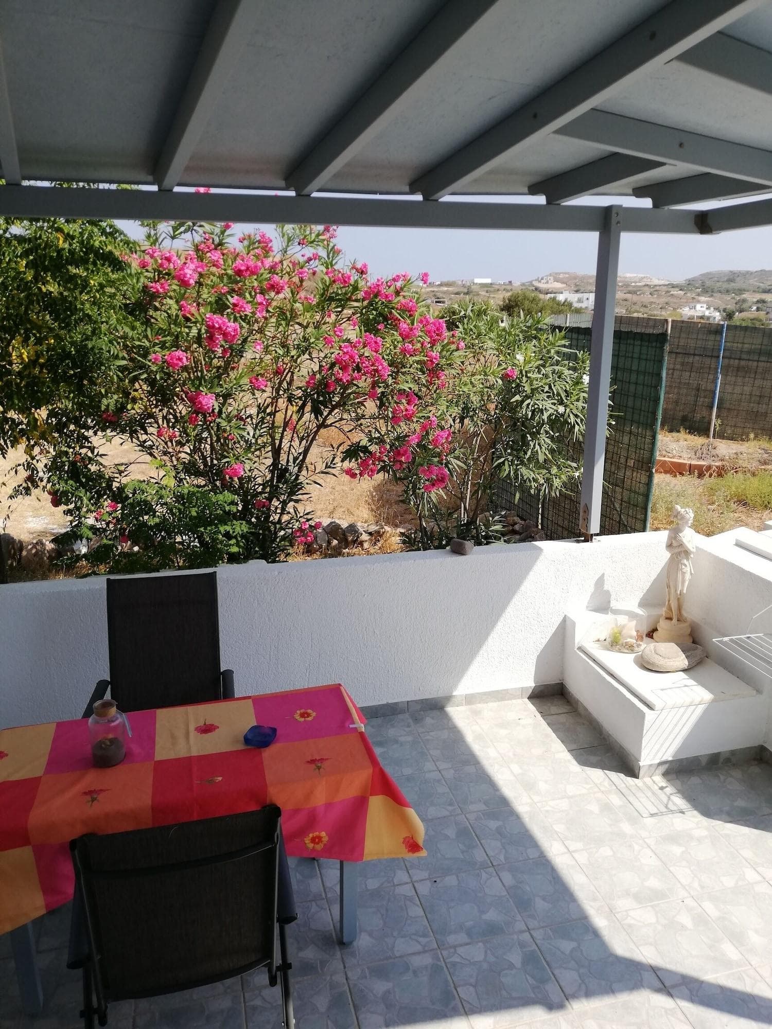 Antonis Rooms, Terrace