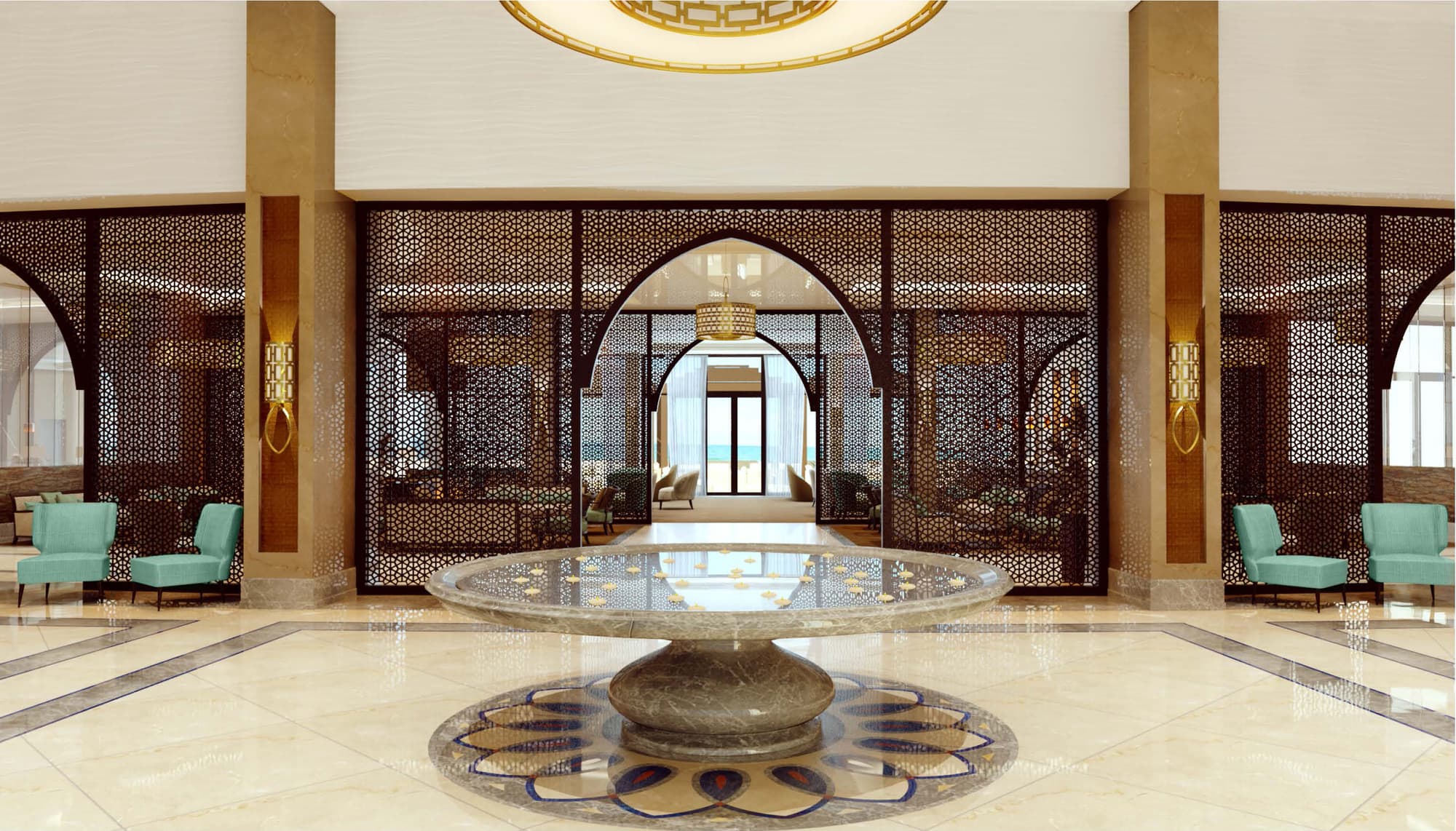 Grand Millennium Gizan, Lobby