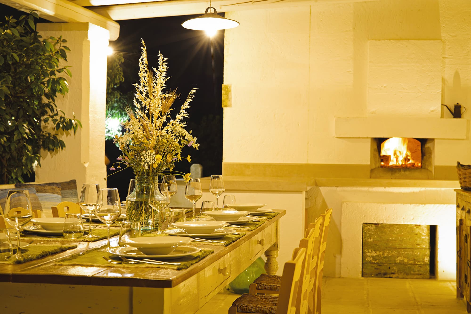 Masseria Ferarelli Trepizzi, Terrace