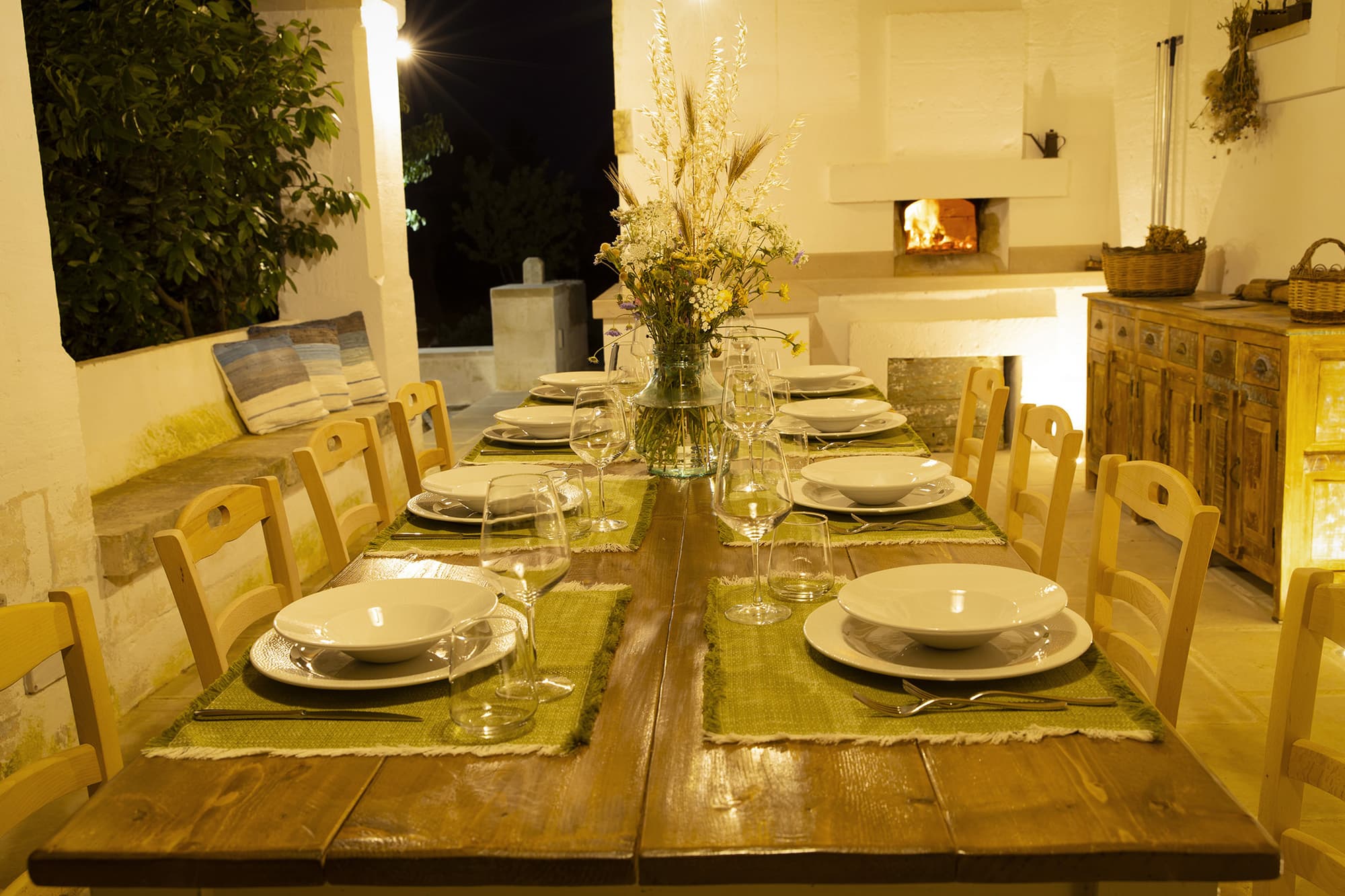 Masseria Ferarelli Trepizzi, Terrace