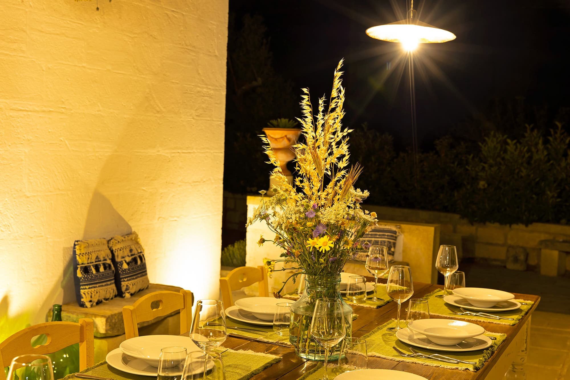 Masseria Ferarelli Trepizzi, Terrace