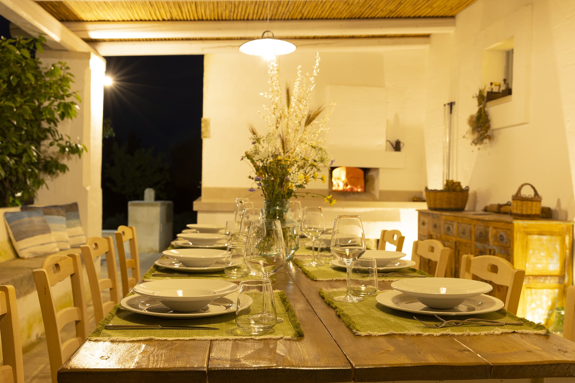 Masseria Ferarelli Trepizzi, Terrace