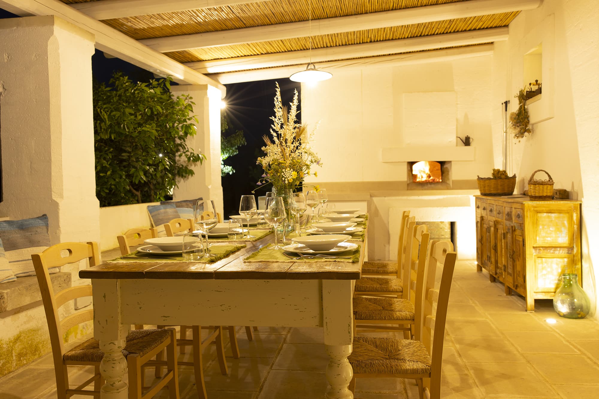 Masseria Ferarelli Trepizzi, Terrace