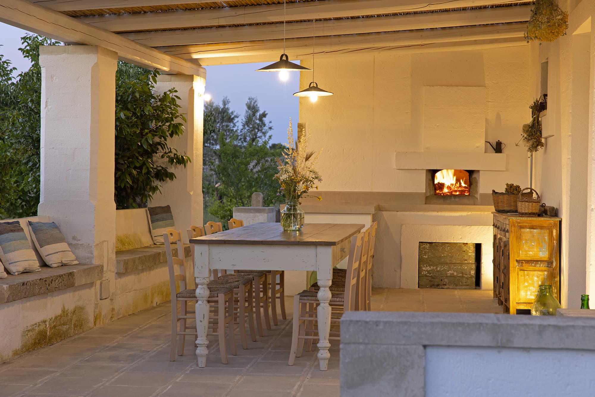 Masseria Ferarelli Trepizzi, Terrace