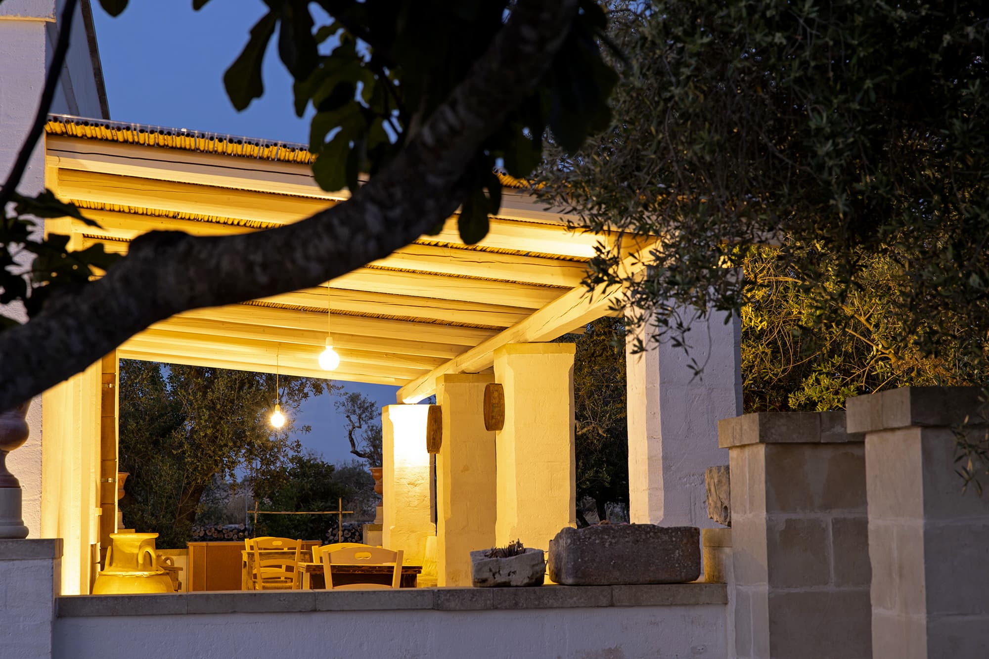 Masseria Ferarelli Trepizzi, Terrace