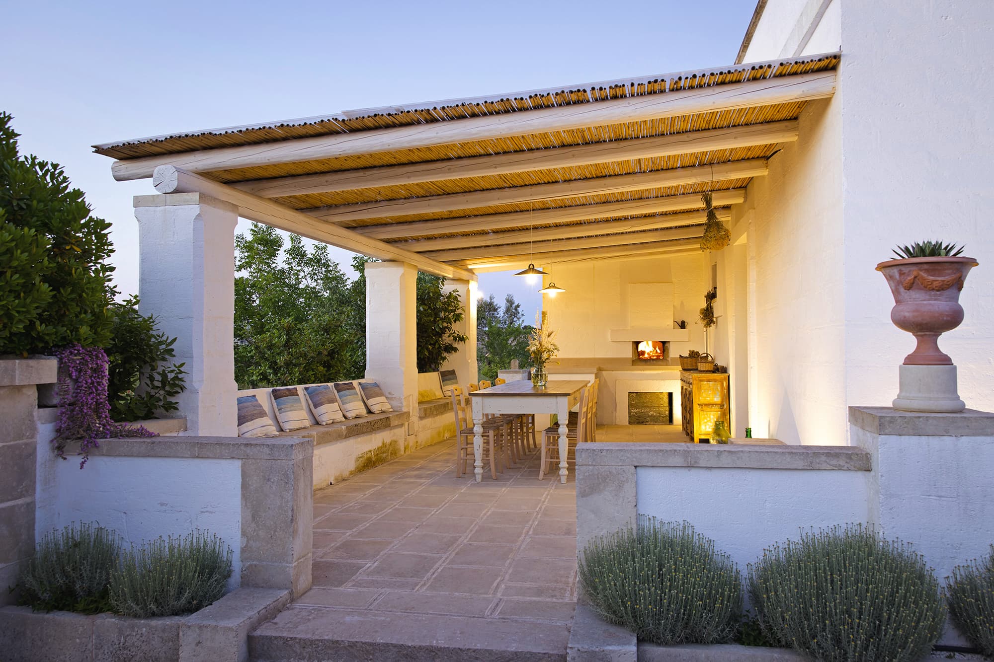 Masseria Ferarelli Trepizzi, Terrace