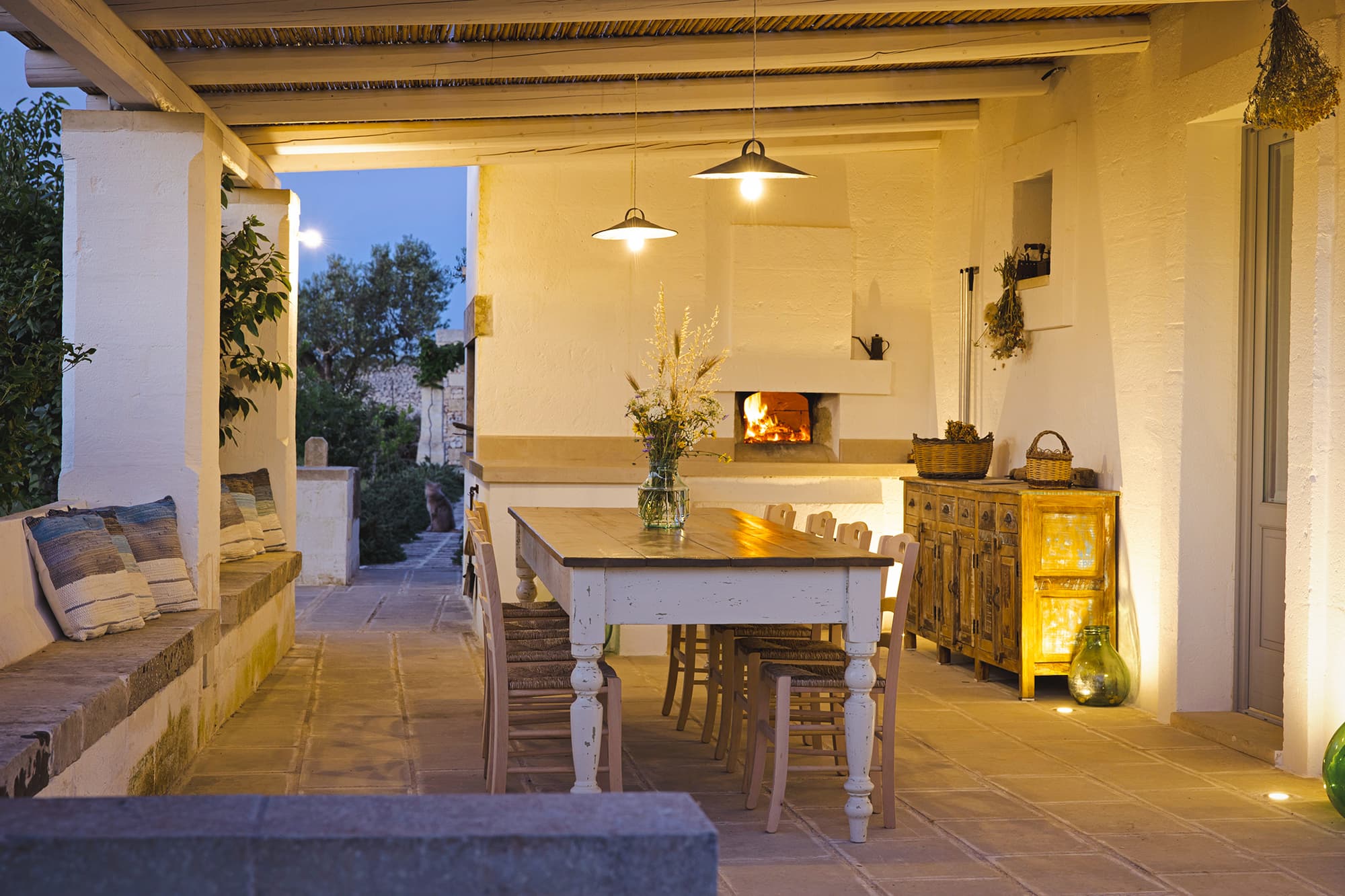 Masseria Ferarelli Trepizzi, Terrace