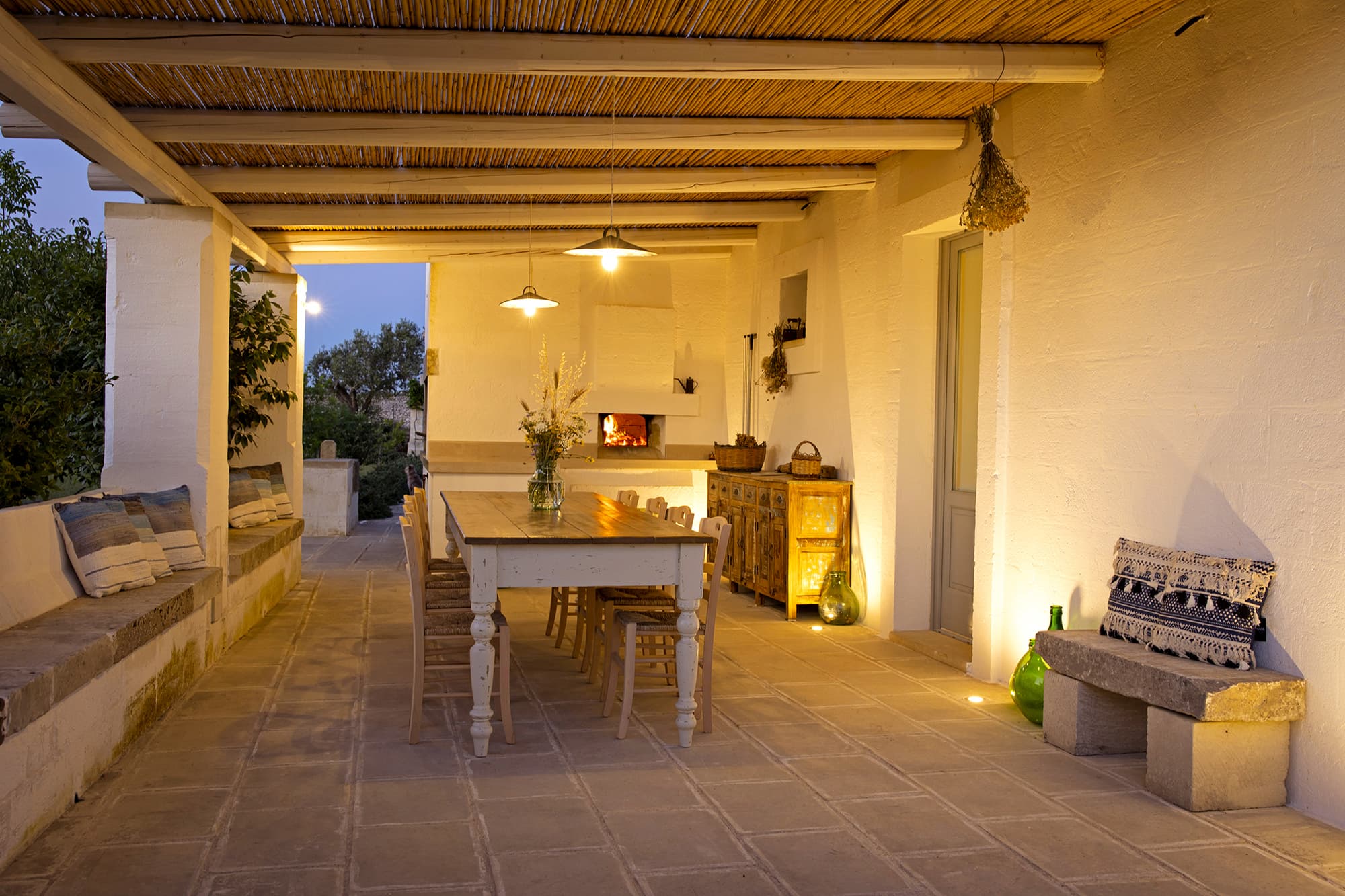 Masseria Ferarelli Trepizzi, Terrace