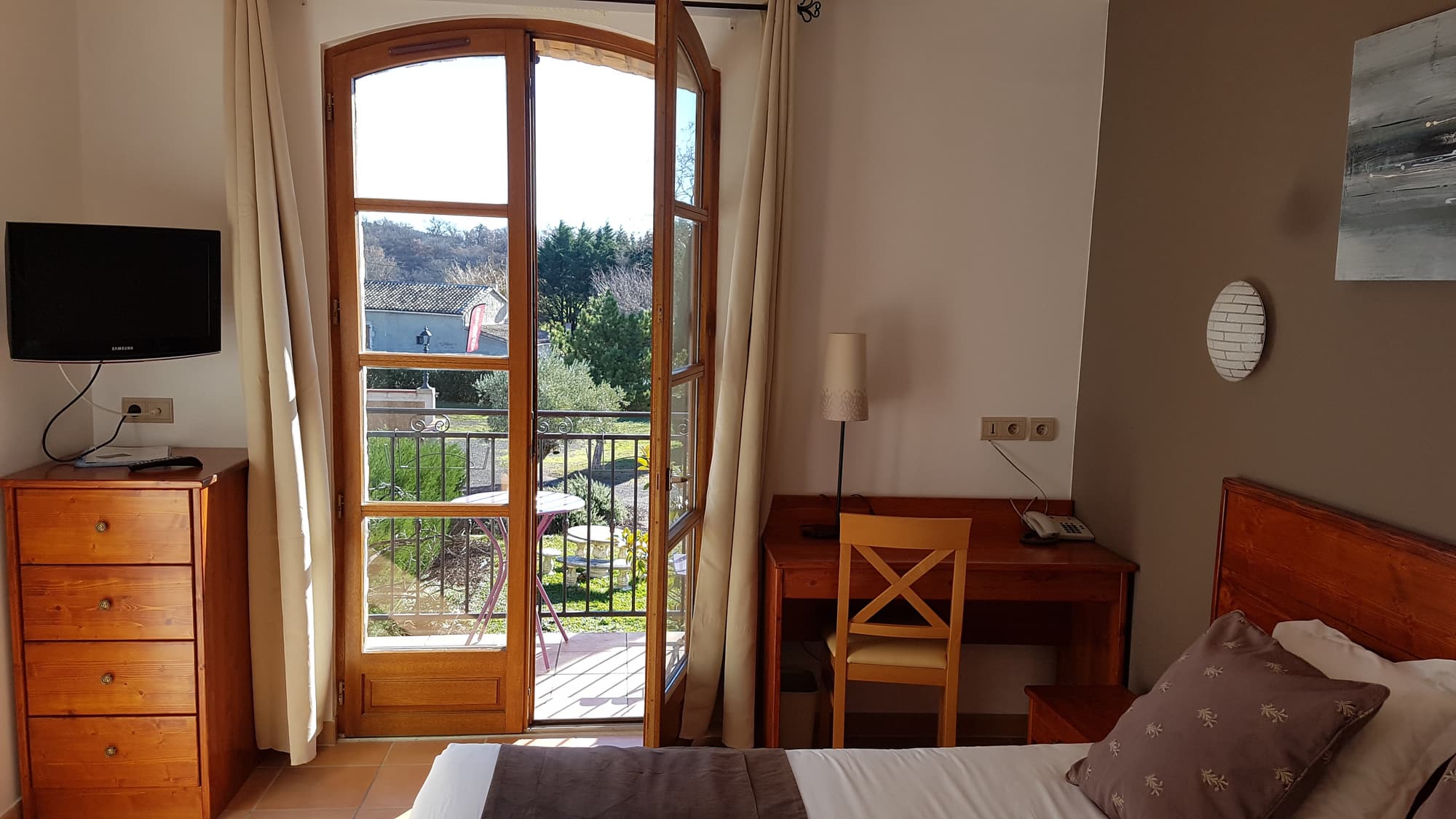 Logis Hotel Le Mas De Mon Pere, Room