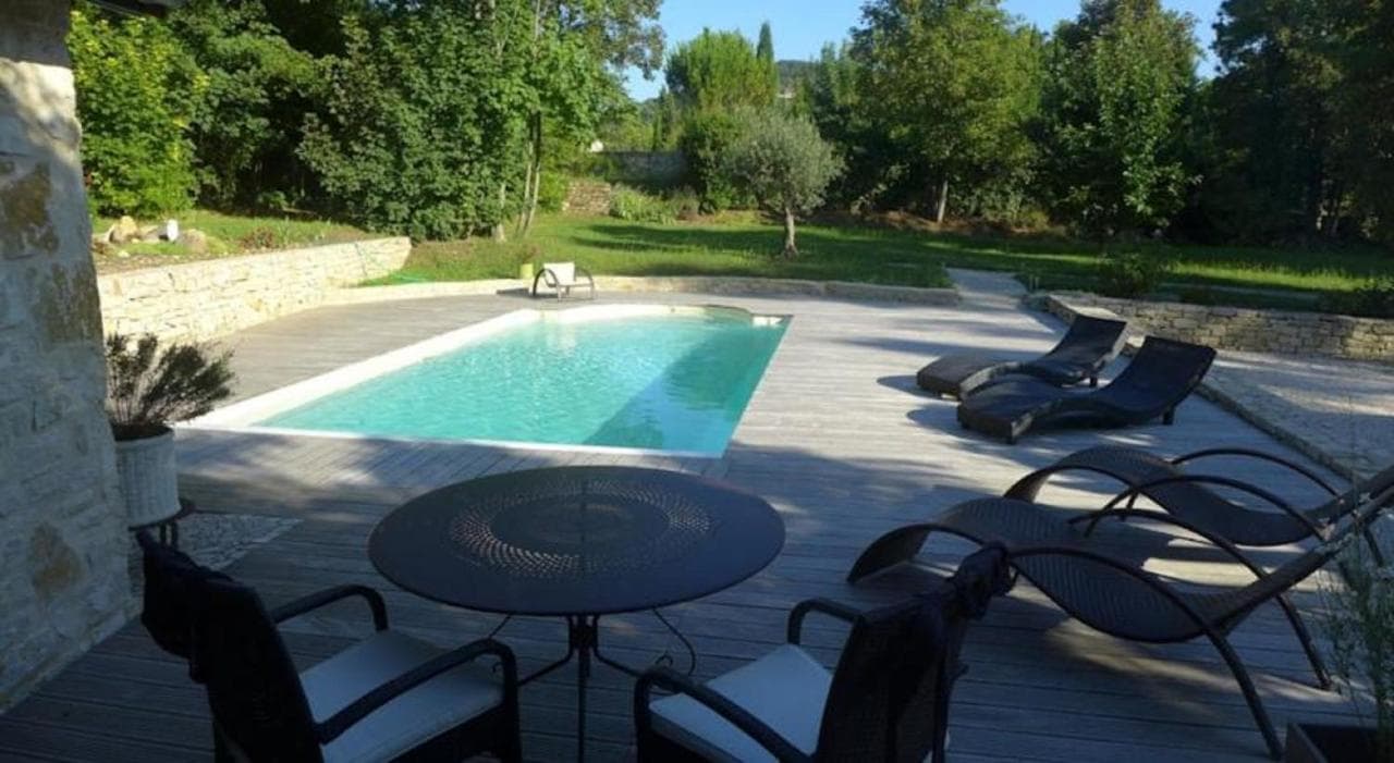 Logis Le Relais du Vivarais, Pool