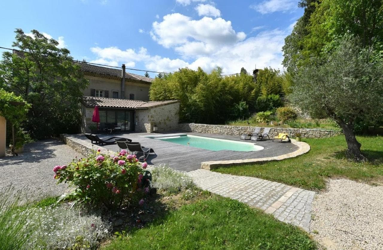 Logis Le Relais du Vivarais, Pool