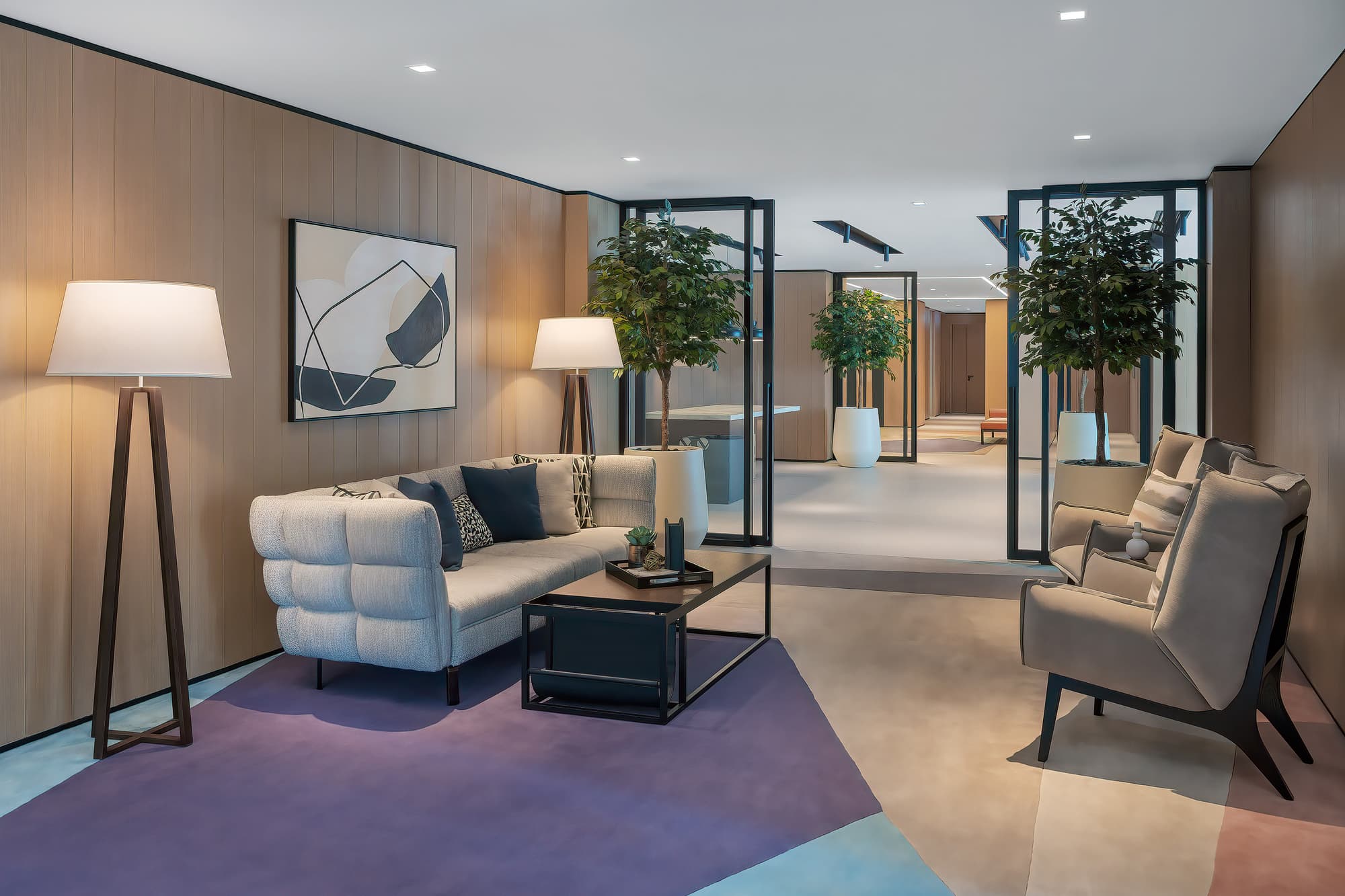 Vida Dubai Marina & Yacht Club, Lobby