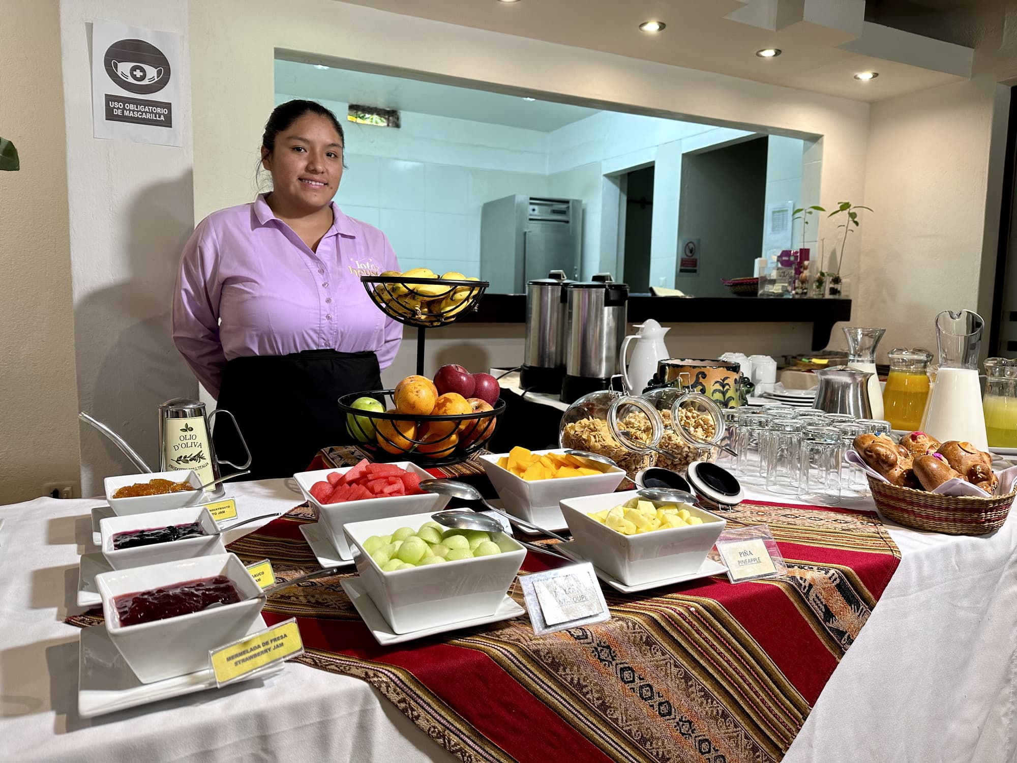 Hatun Inti Boutique, Restaurant