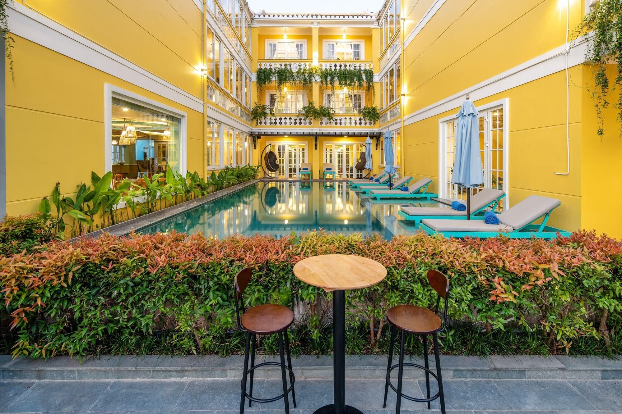 Triple Riverside Villa Hotel Hoian, General view