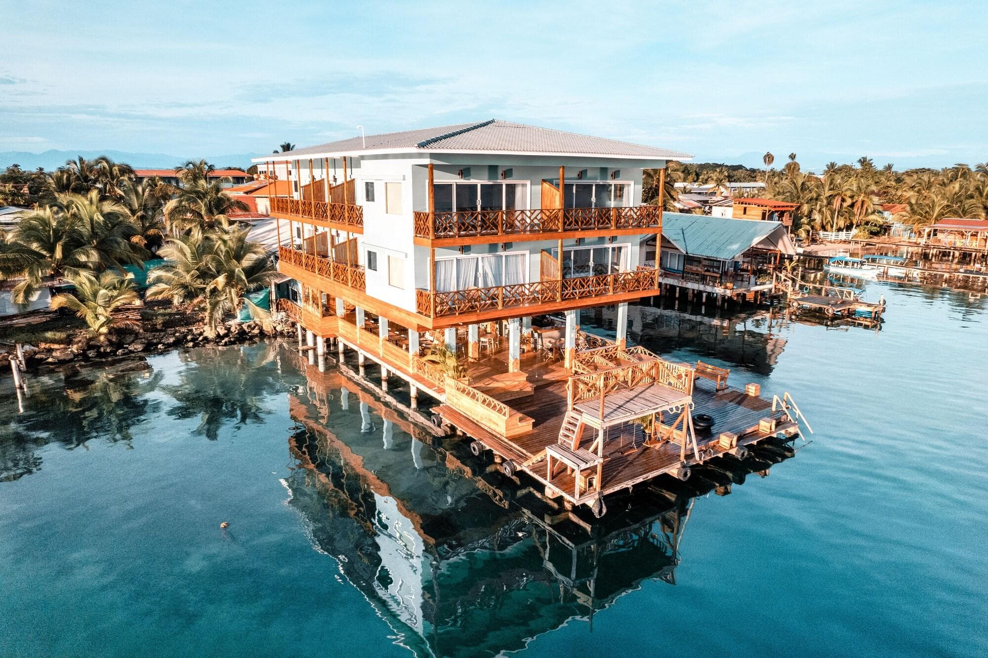 Bambuda Bocas Town, General view