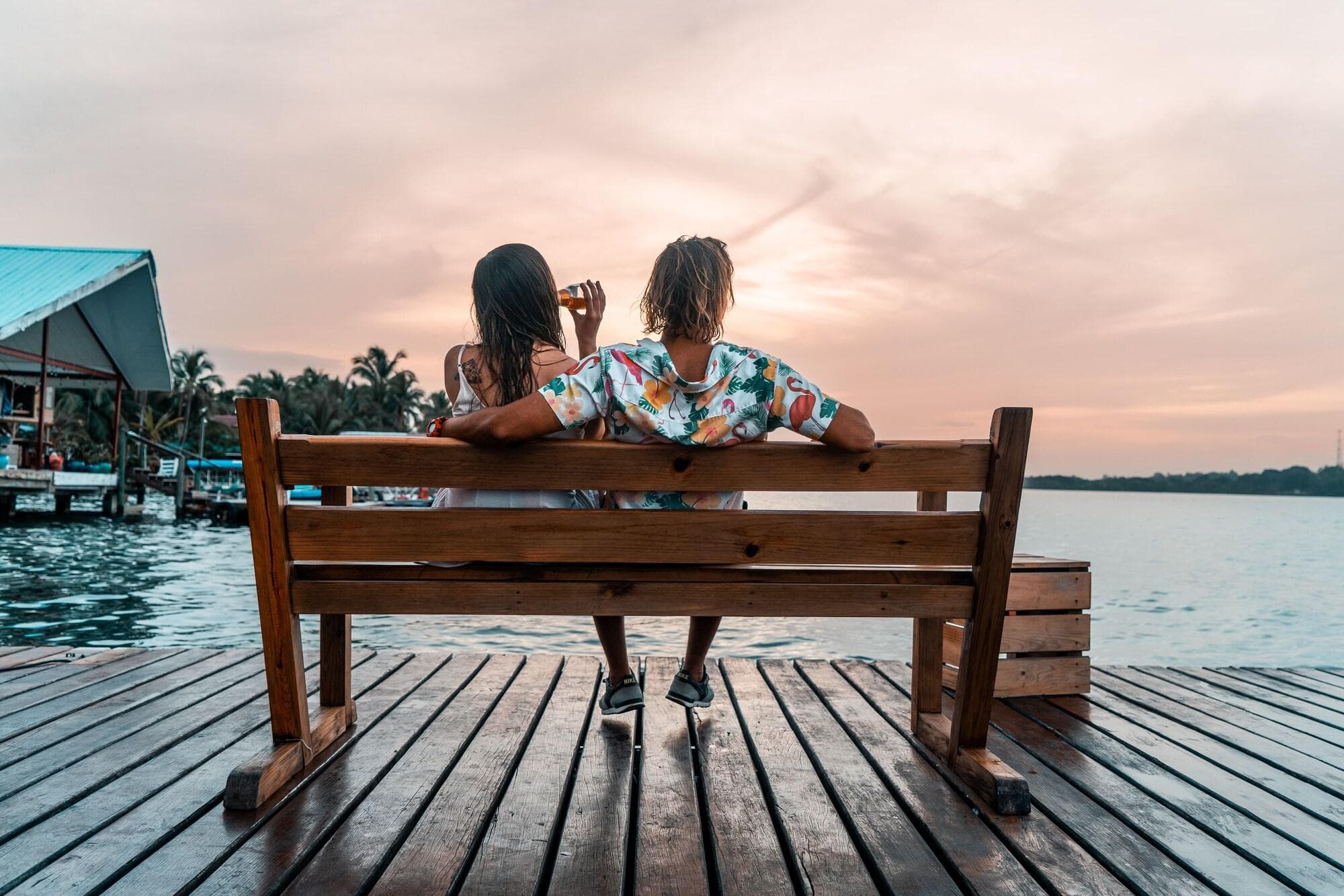 Bambuda Bocas Town, General view