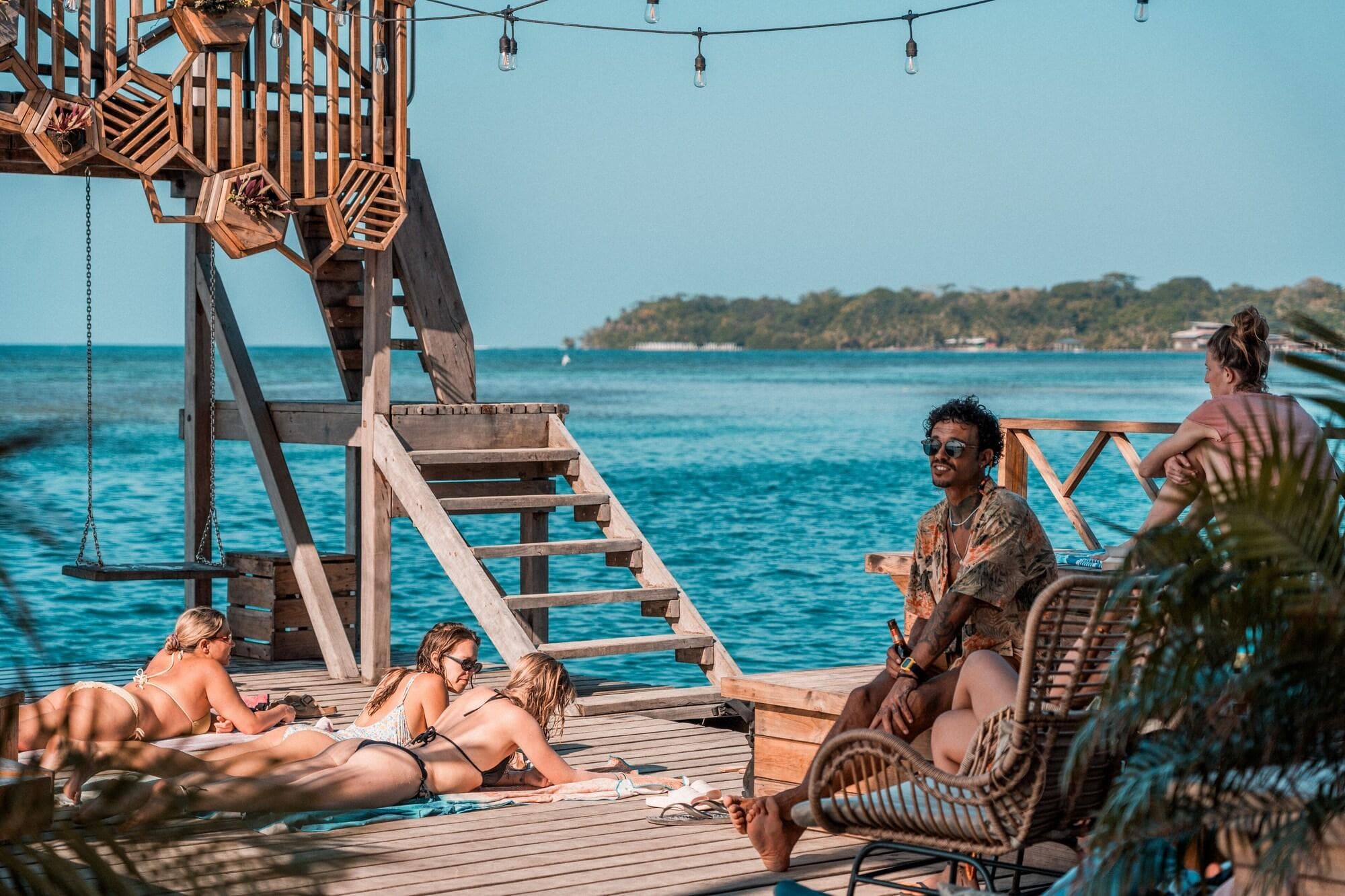 Bambuda Bocas Town, General view