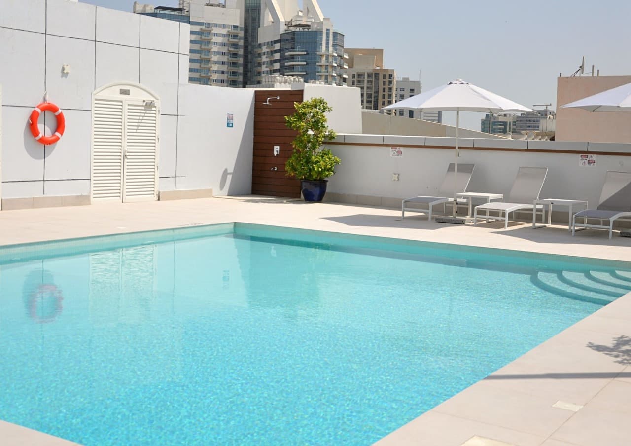 Care Holiday Homes Al Barsha Heights, Pool