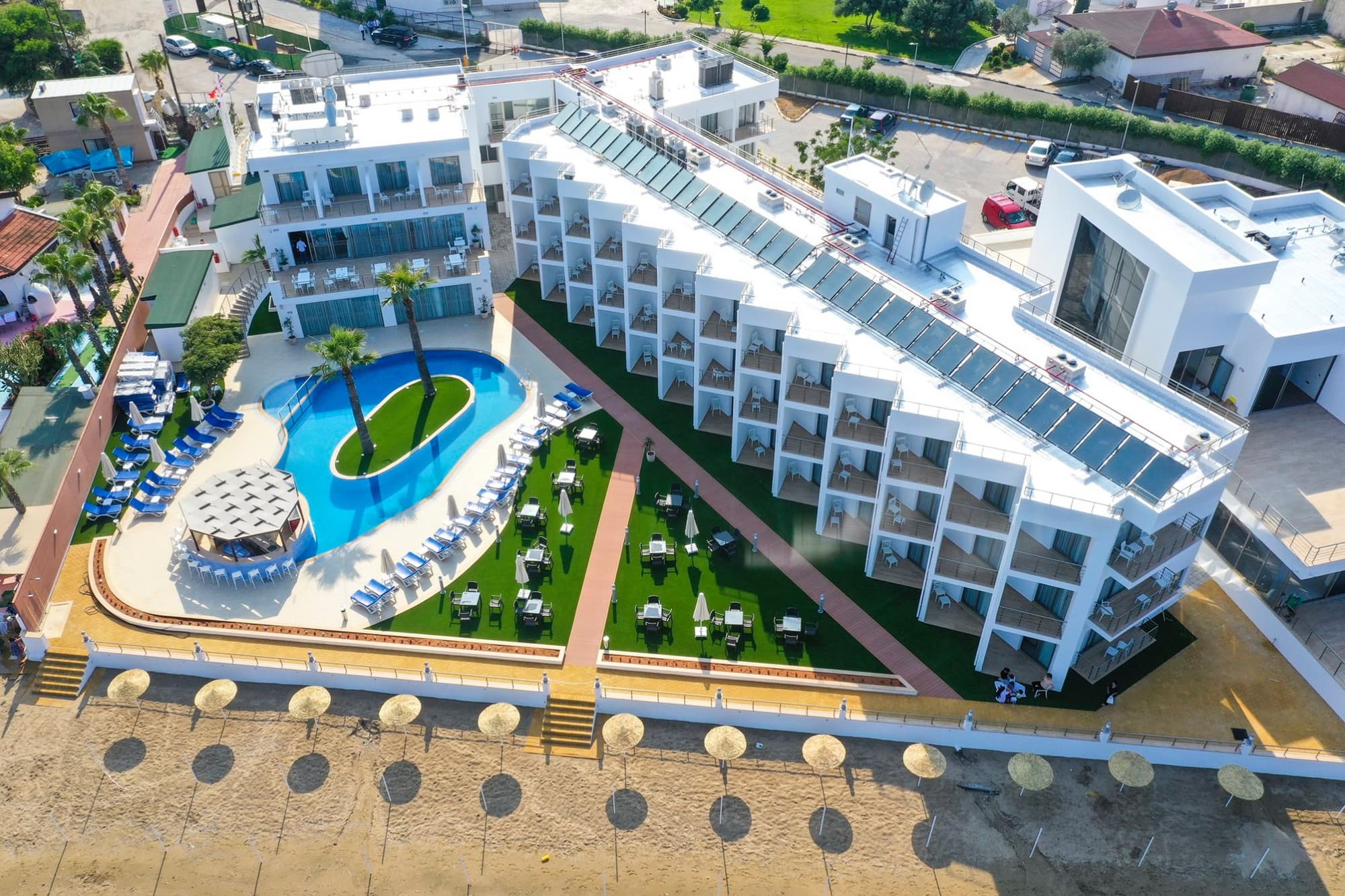 Mimoza Beach Hotel, General view