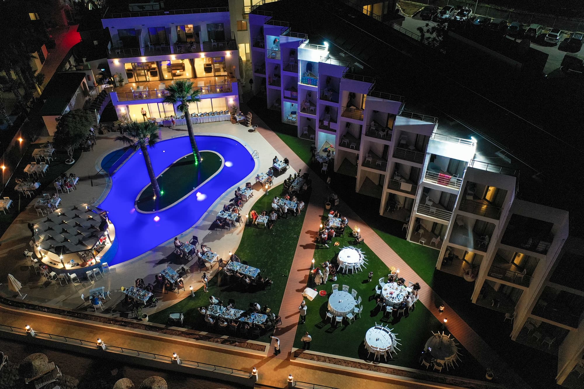 Mimoza Beach Hotel, General view