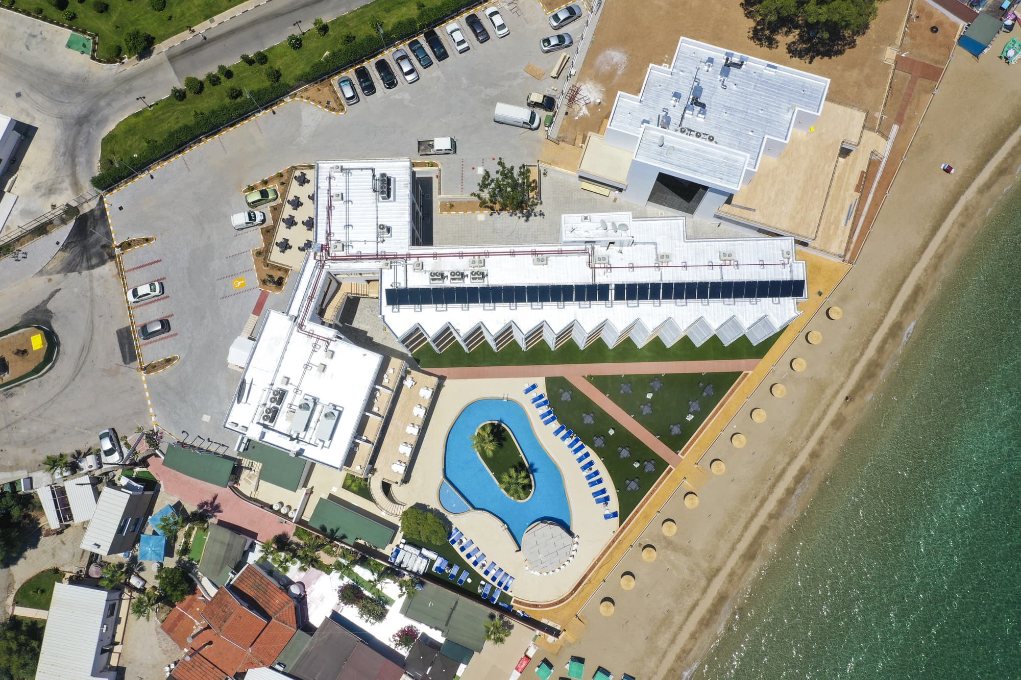 Mimoza Beach Hotel, General view