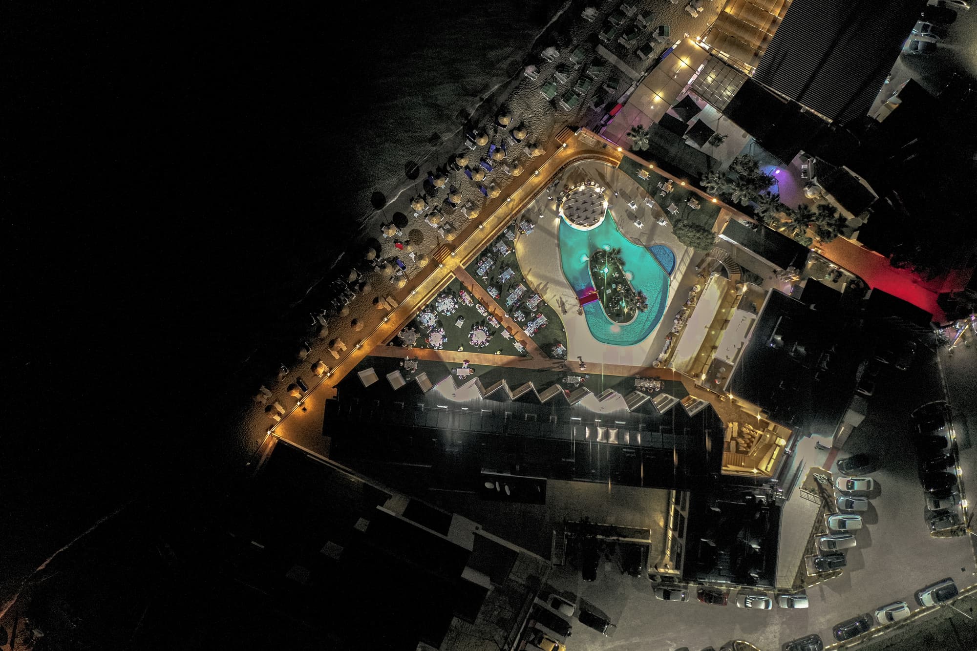 Mimoza Beach Hotel, General view